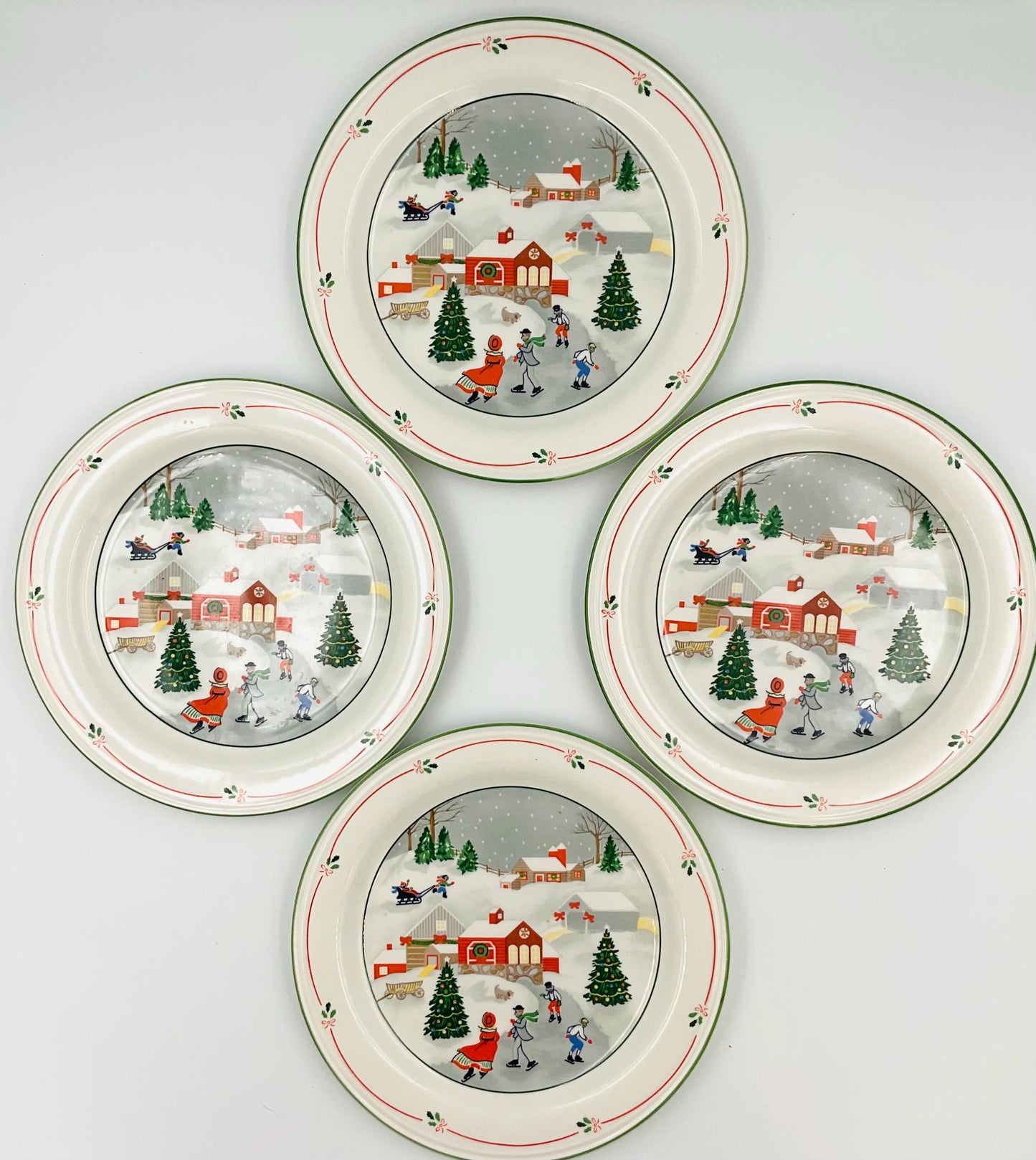 Sango Silent Night Salad Plate