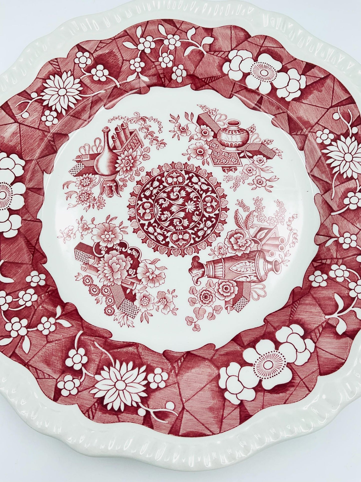 Vintage Spode Regency ‘Trophies’ Archive Collection Plate