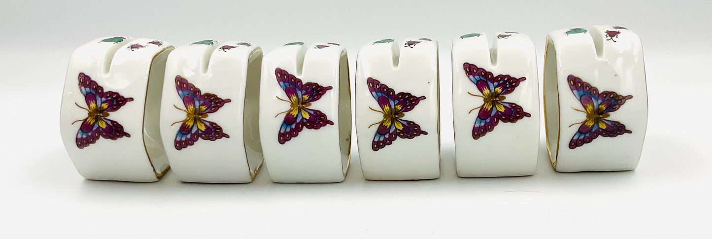 Vintage Ardalt Napkin Rings / Place Card Holder Made in Japan