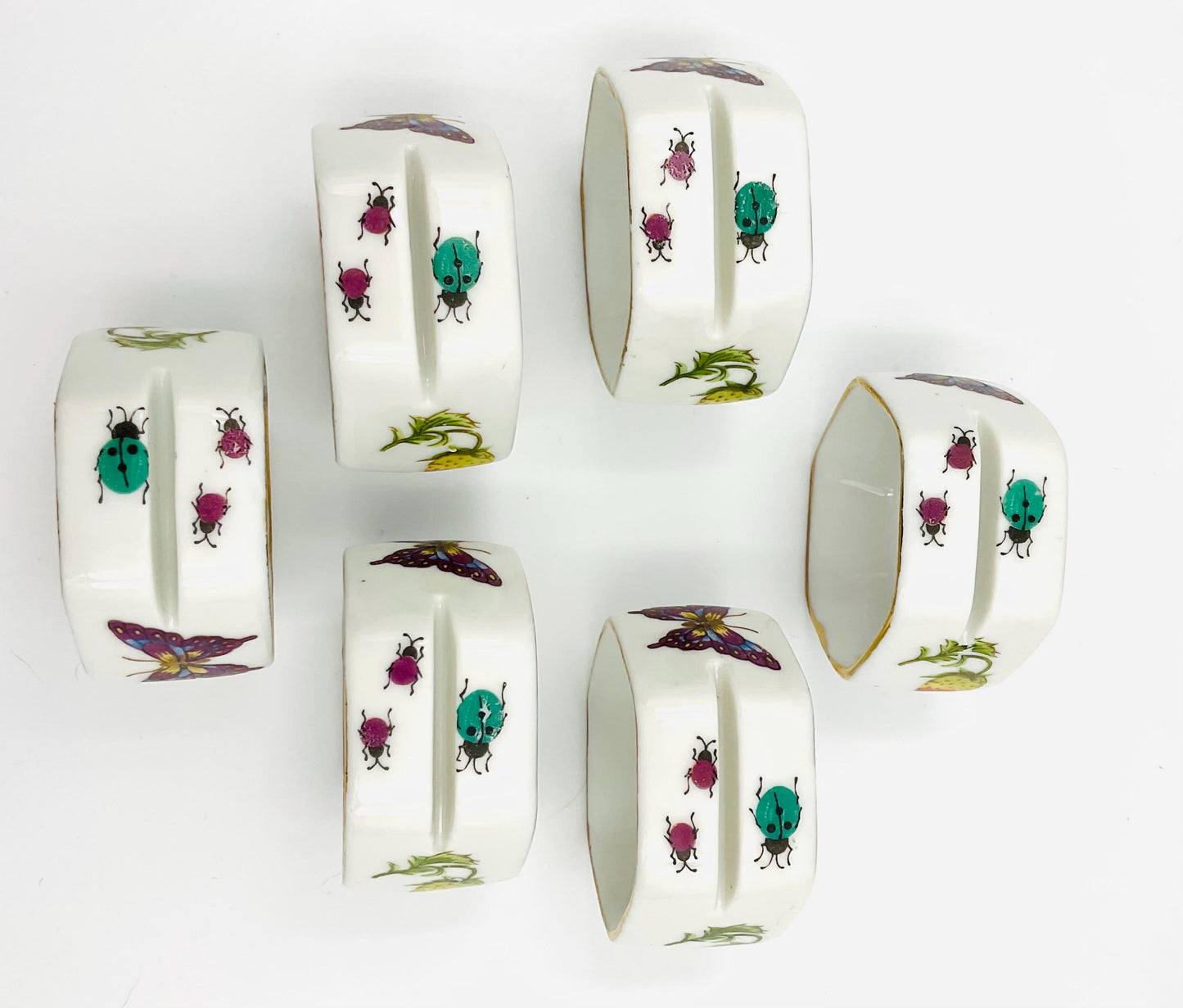 Vintage Ardalt Napkin Rings / Place Card Holder Made in Japan