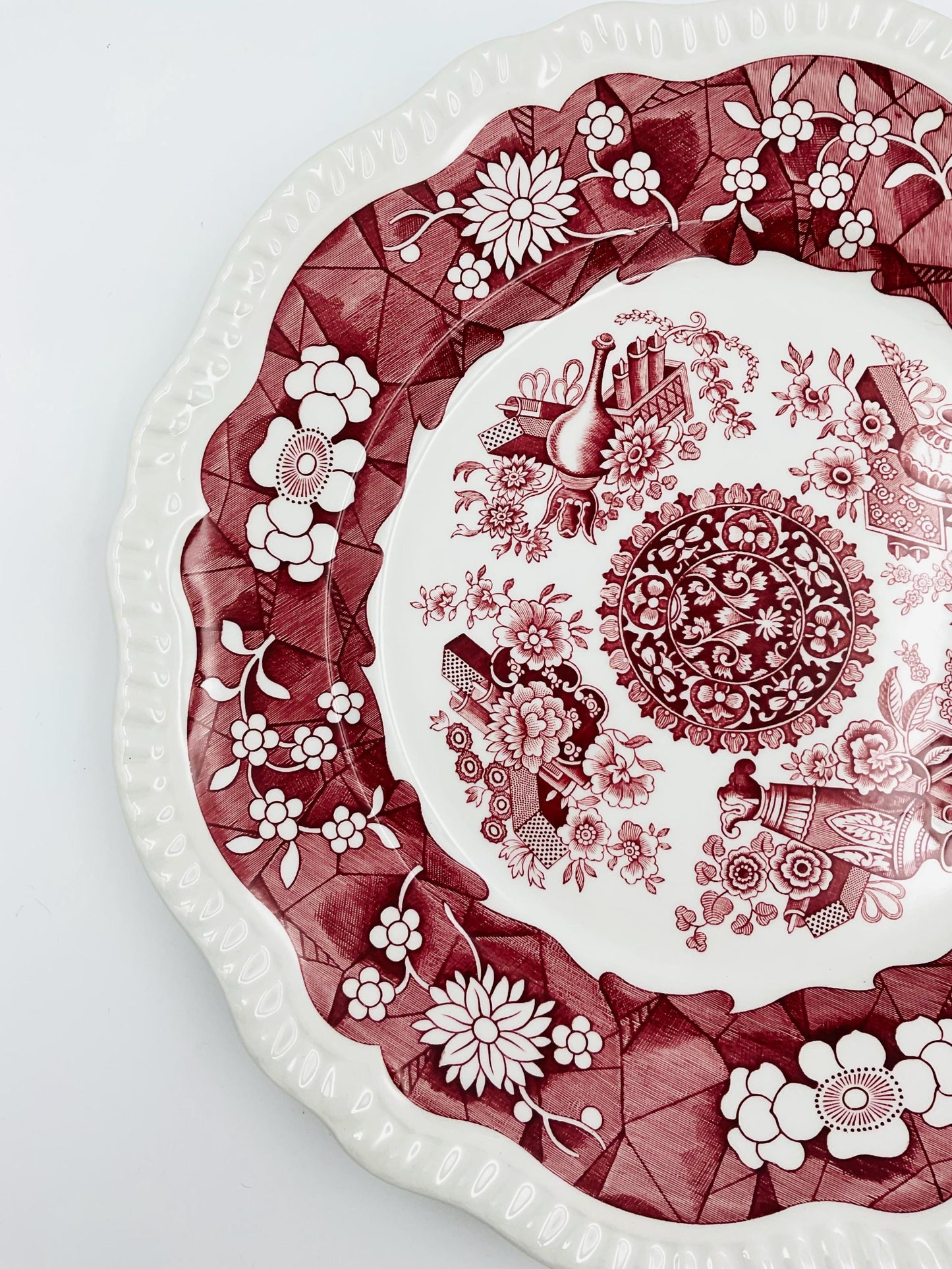 Vintage Spode Regency ‘Trophies’ Archive Collection Plate