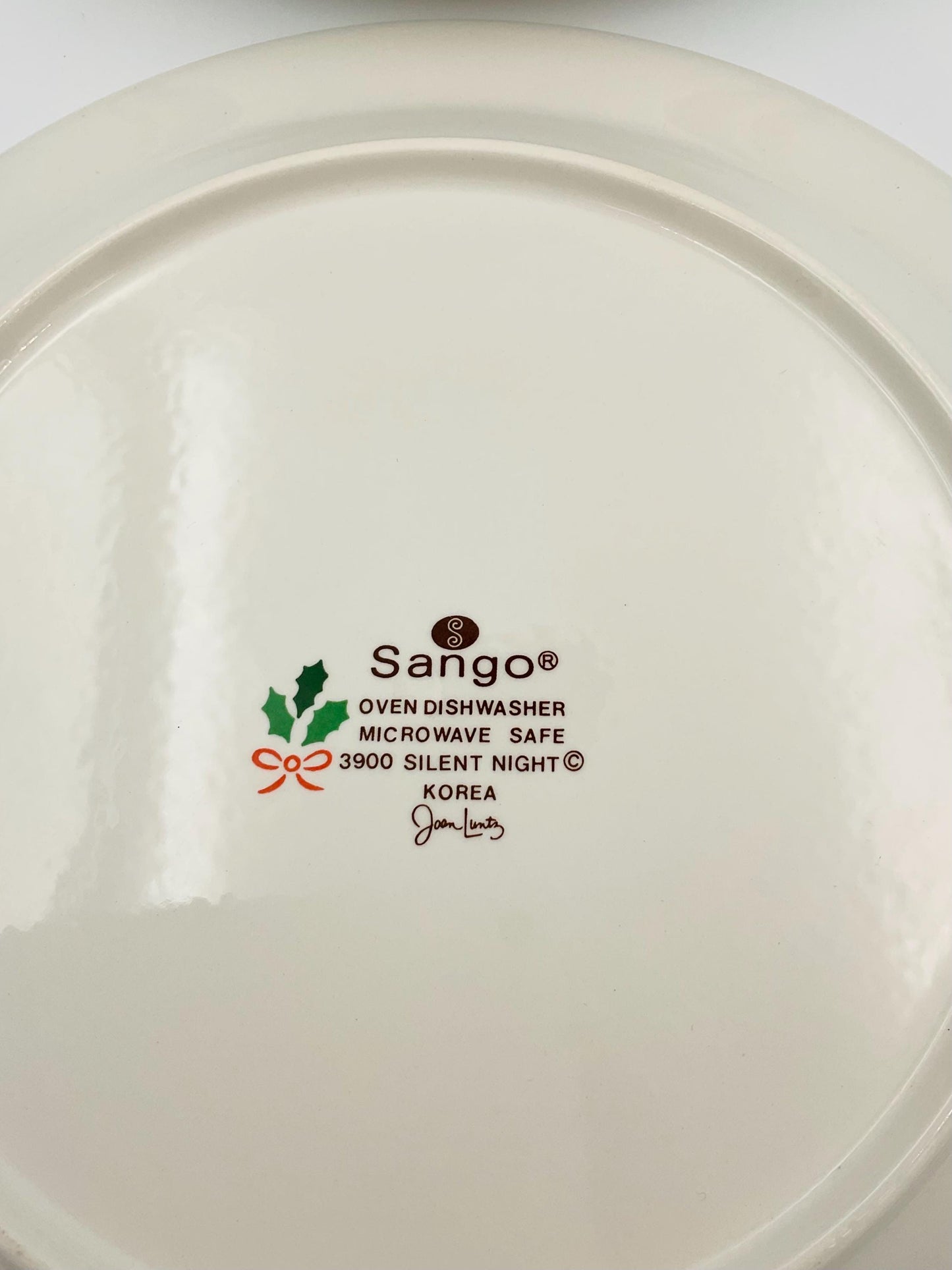 Sango Silent Night Dinner Plate