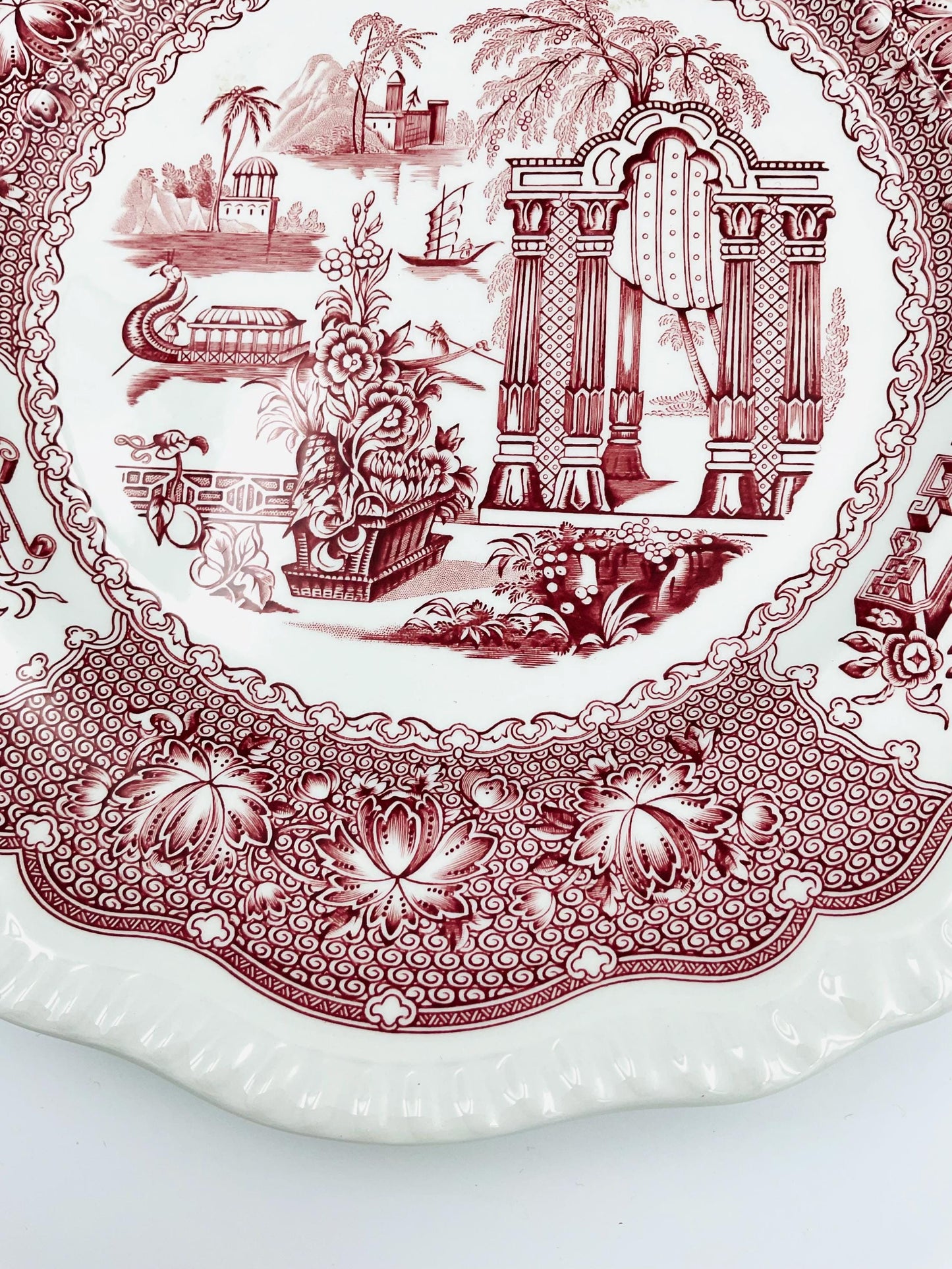 Vintage Spode Regency ‘Pagoda’ Archive Collection Plate