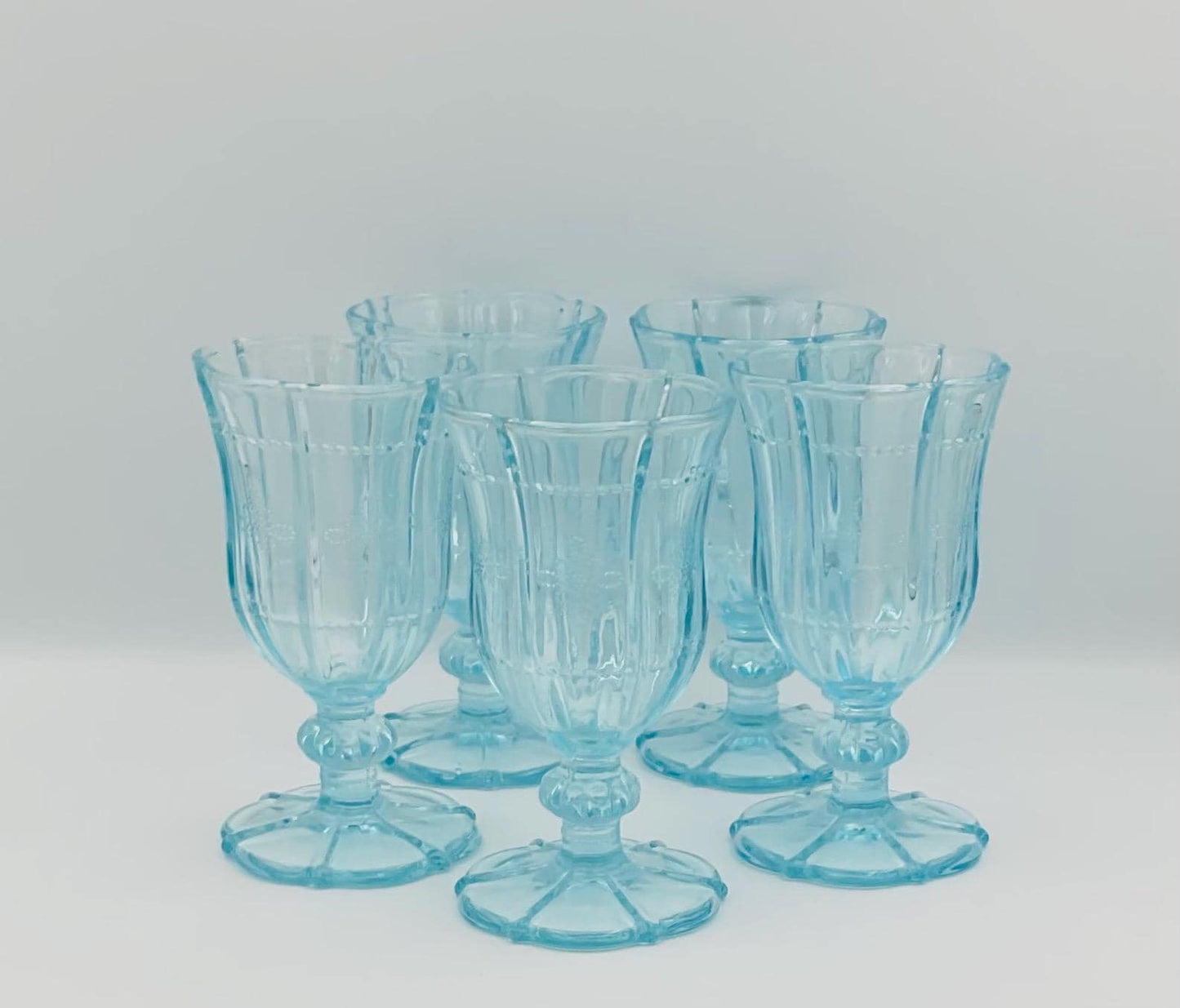 Debi Lilly Blue / Tourquoise Vintage Goblet