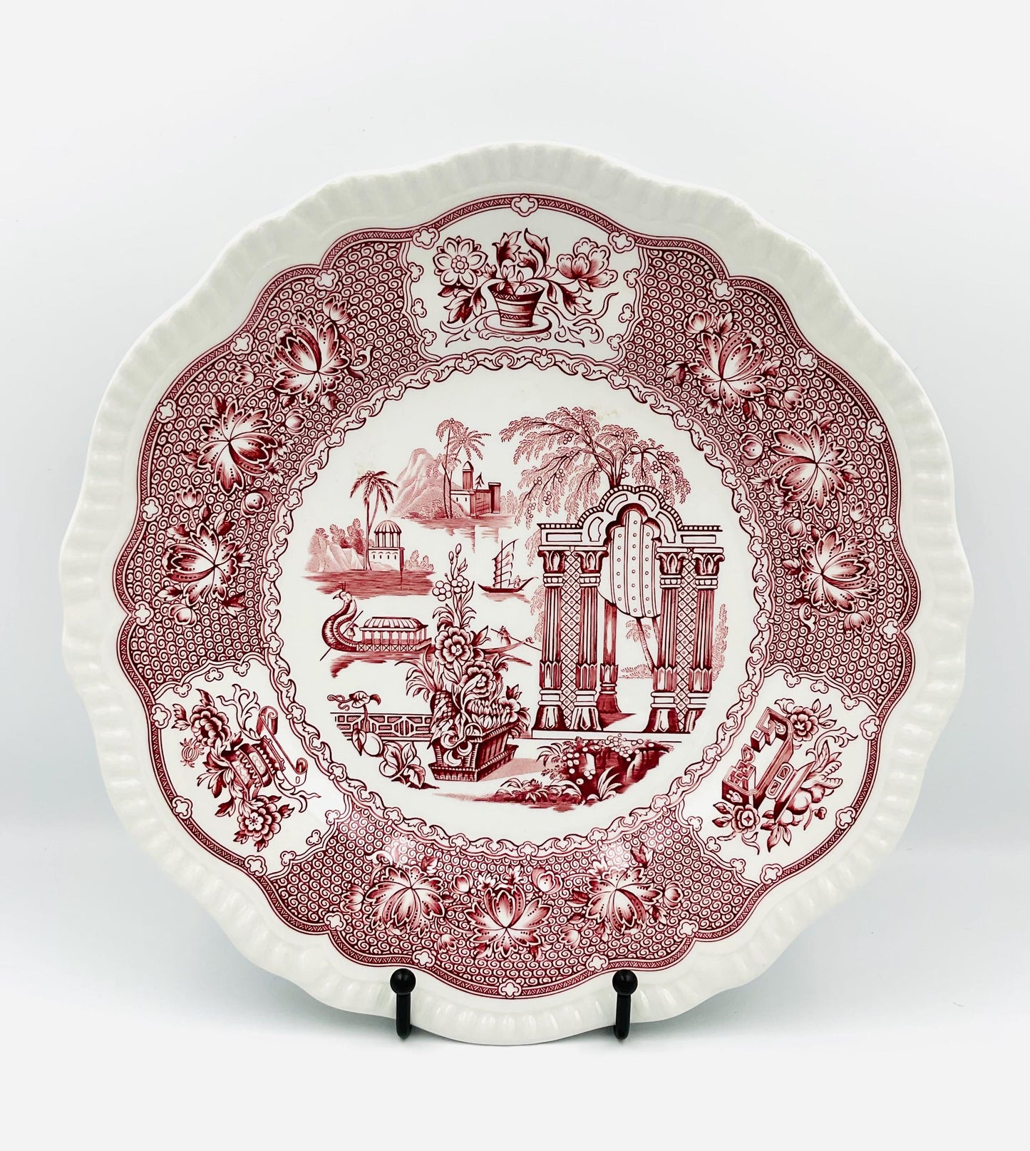 Vintage Spode Regency ‘Pagoda’ Archive Collection Plate
