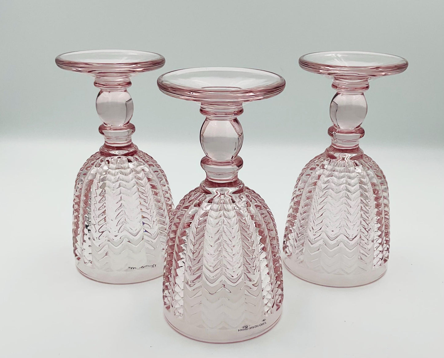Godinger Pink Twill Goblet