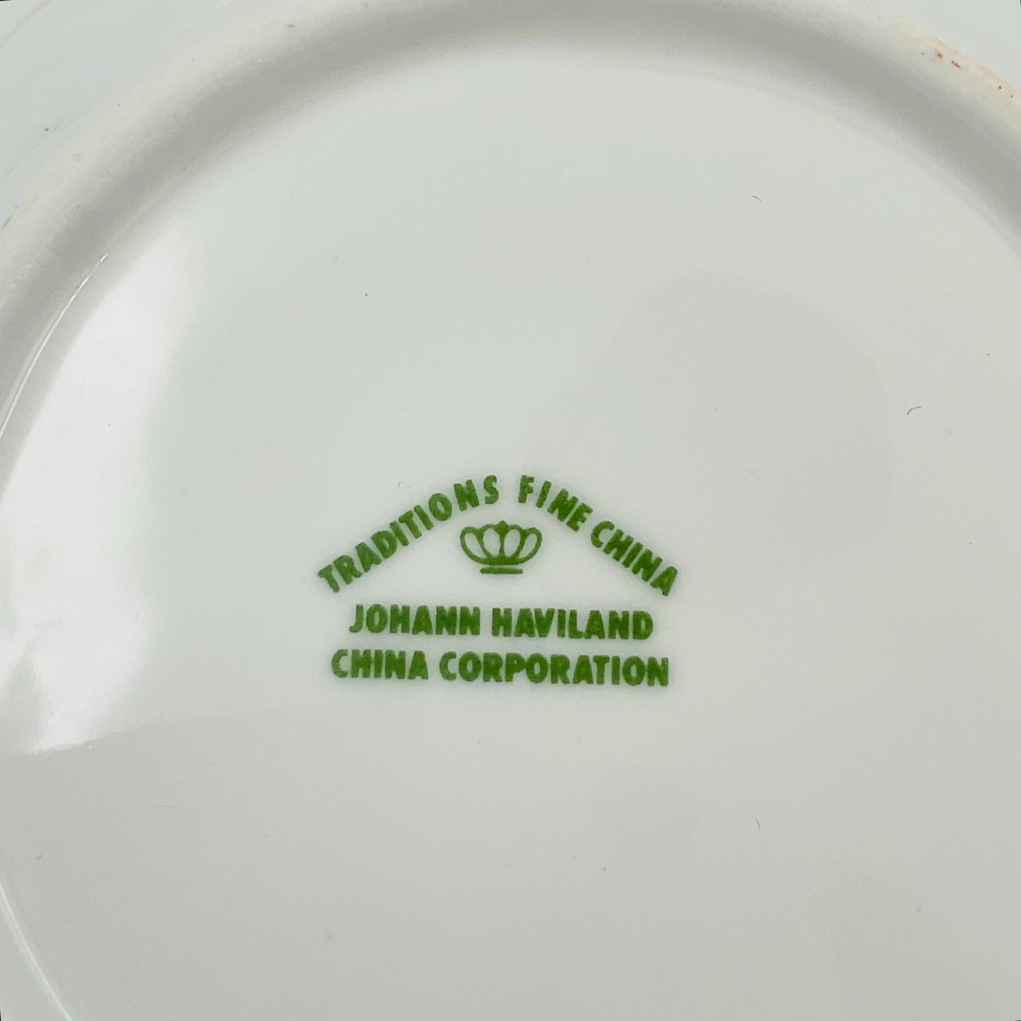 Vintage Johann Haviland Moss Rose Fine China Berry Bowls