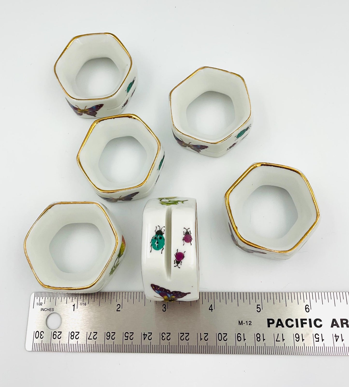 Vintage Ardalt Napkin Rings / Place Card Holder Made in Japan