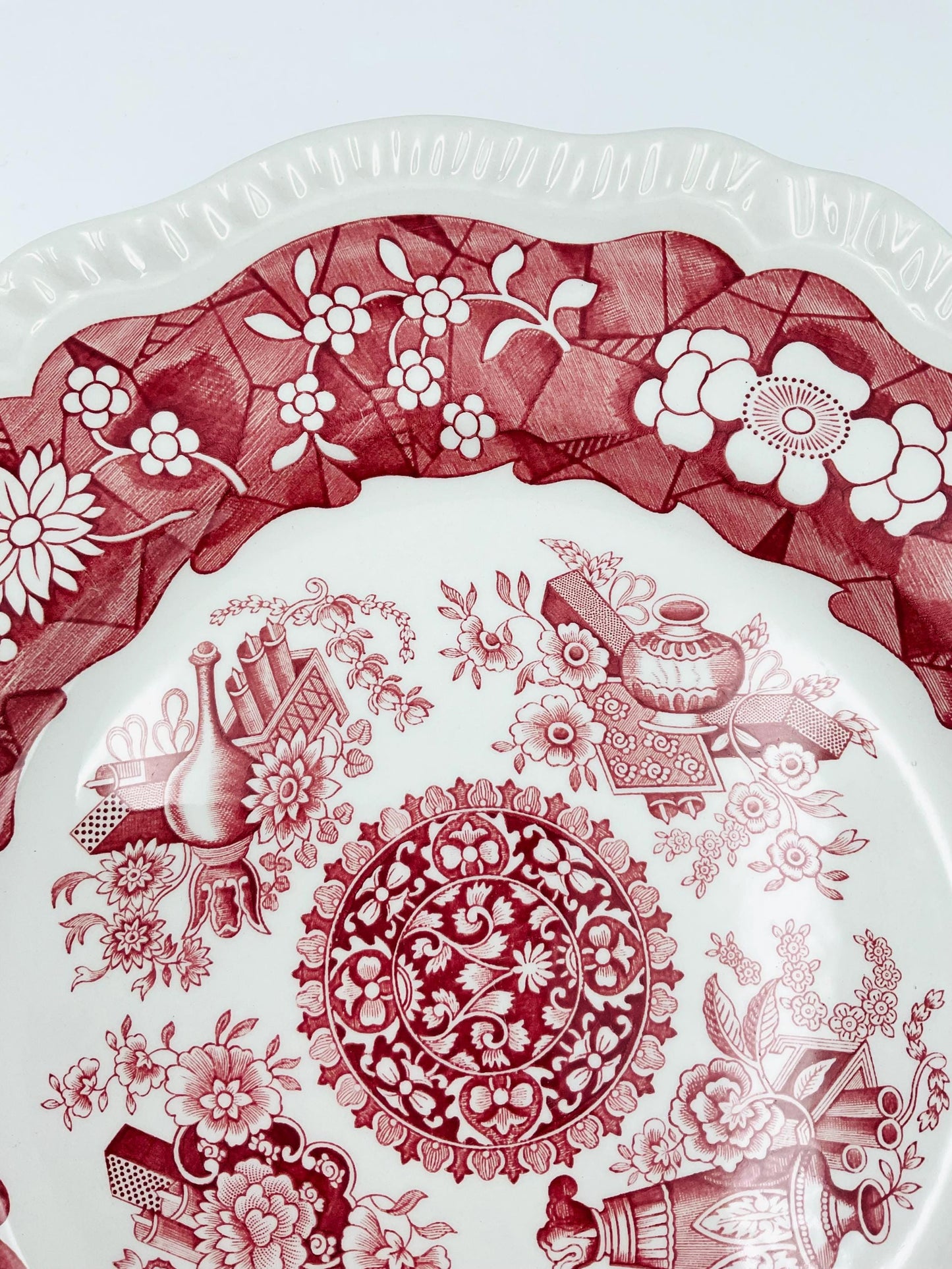 Vintage Spode Regency ‘Trophies’ Archive Collection Plate