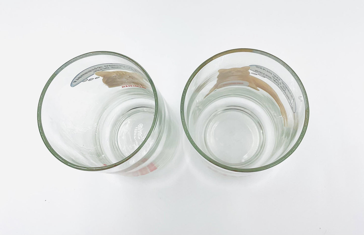 Vintage Promotional Morris the Cat Drinking Glasses