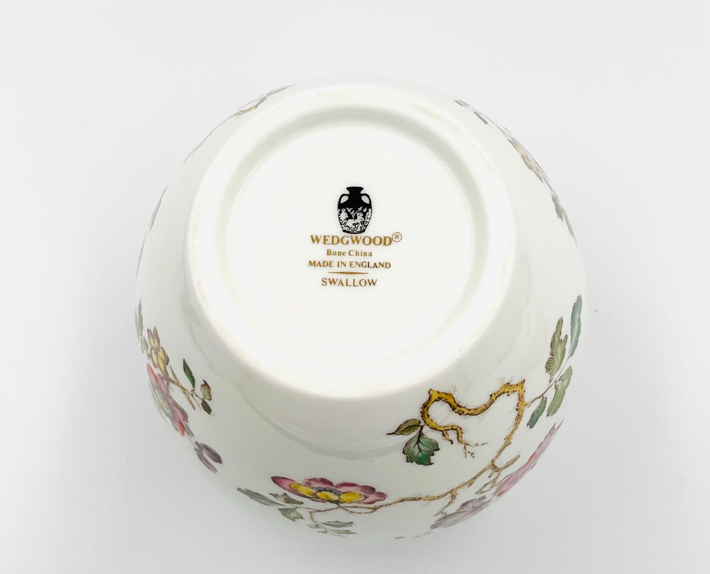 Vintage Wedgwood Bone China Swallow Pattern Ginger Jar