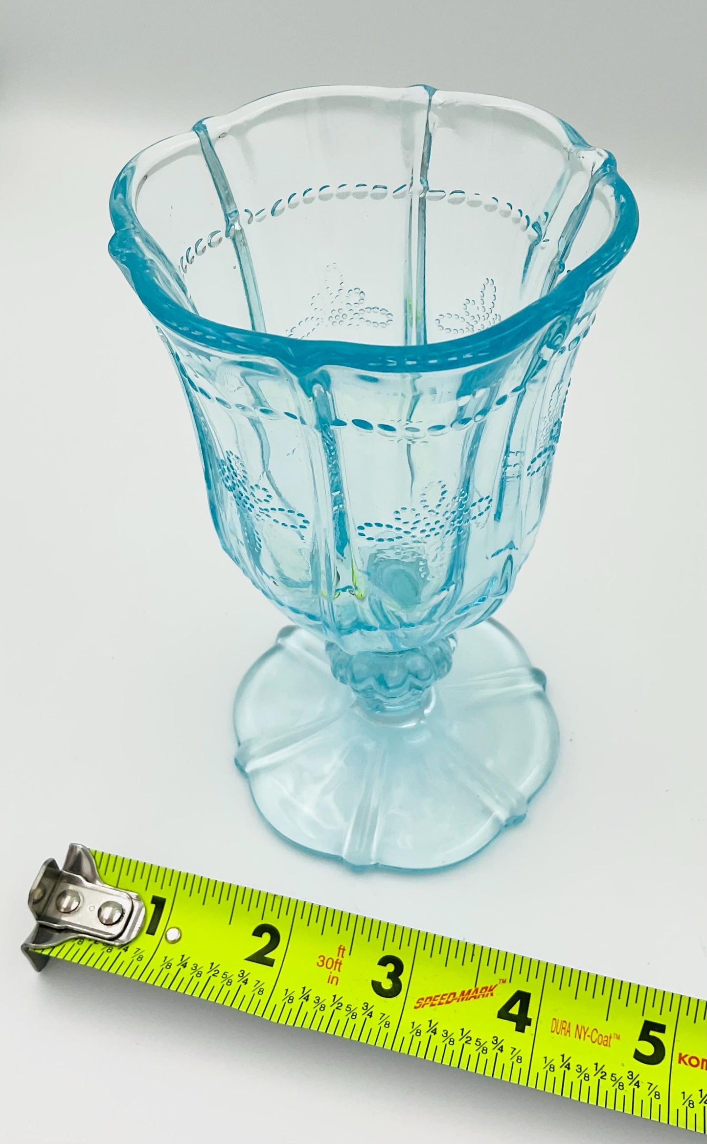 Debi Lilly Blue / Tourquoise Vintage Goblet
