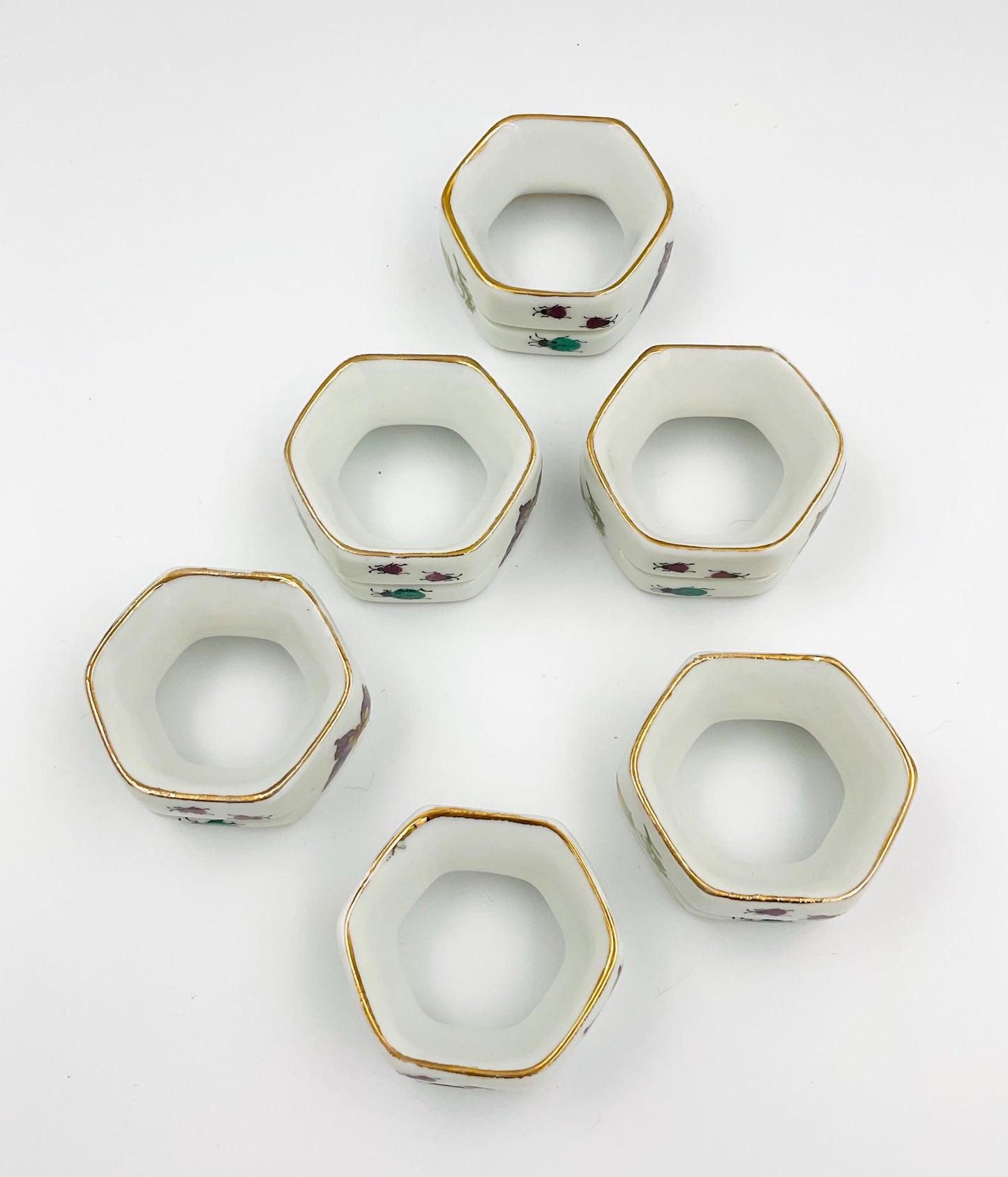 Vintage Ardalt Napkin Rings / Place Card Holder Made in Japan