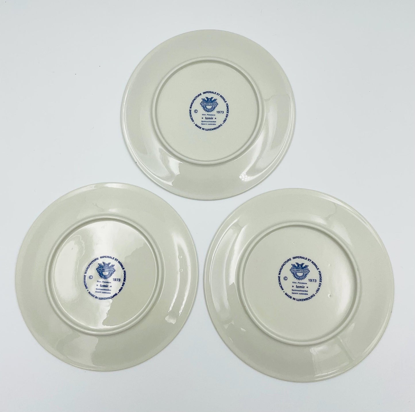 Vintage Villeroy & Bosch Izmir Pattern 6” Plate