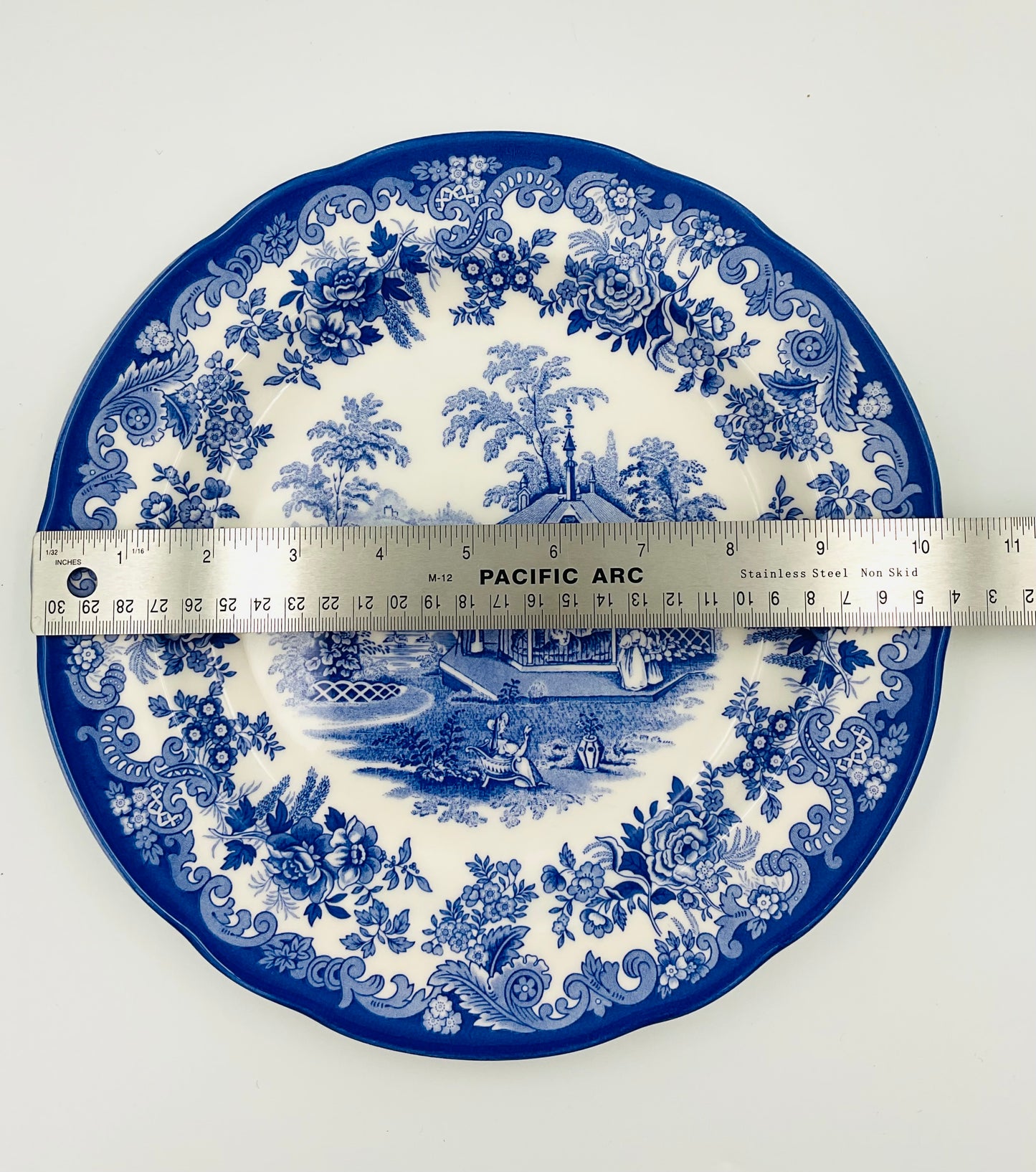 Vintage Spode Blue Room Tiger Cages Collectible Plate