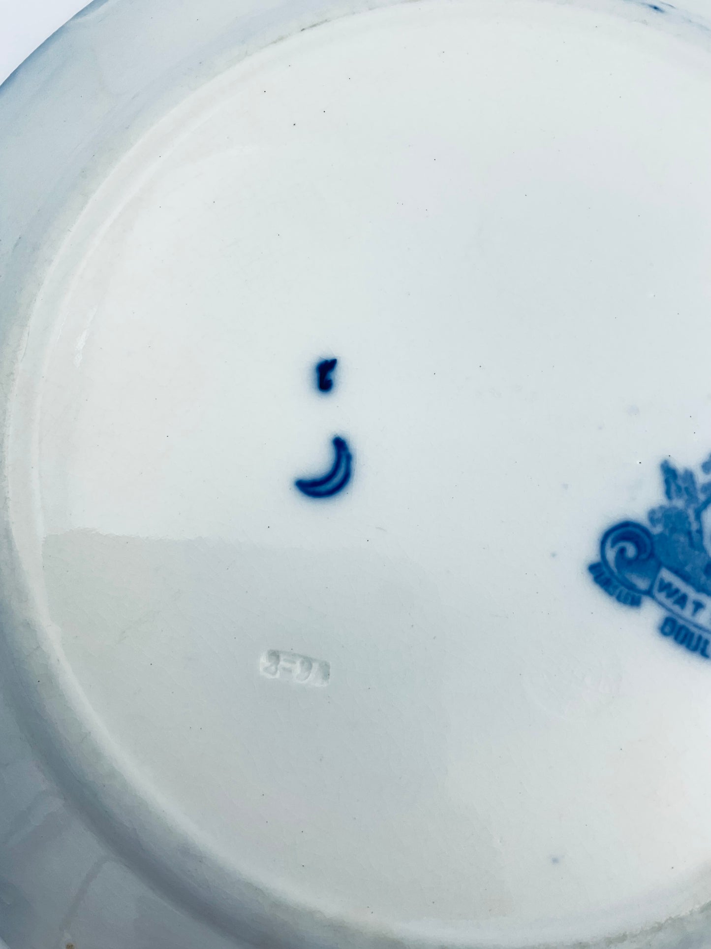 Antique ‘Watteau’ Pattern Plate by Doulton Burslem