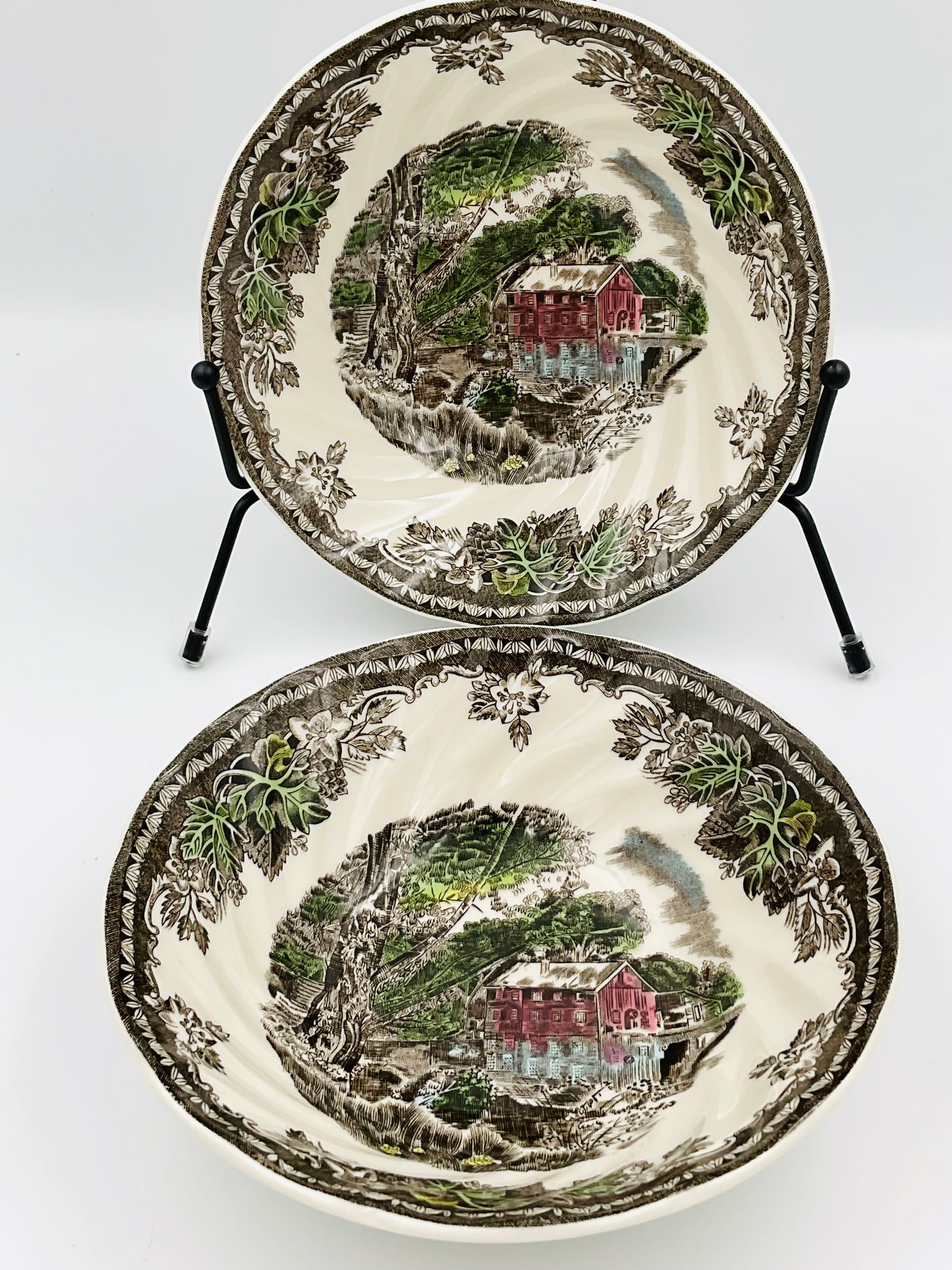 Johnson Bros Friendly Village “Old Mill” Bowls