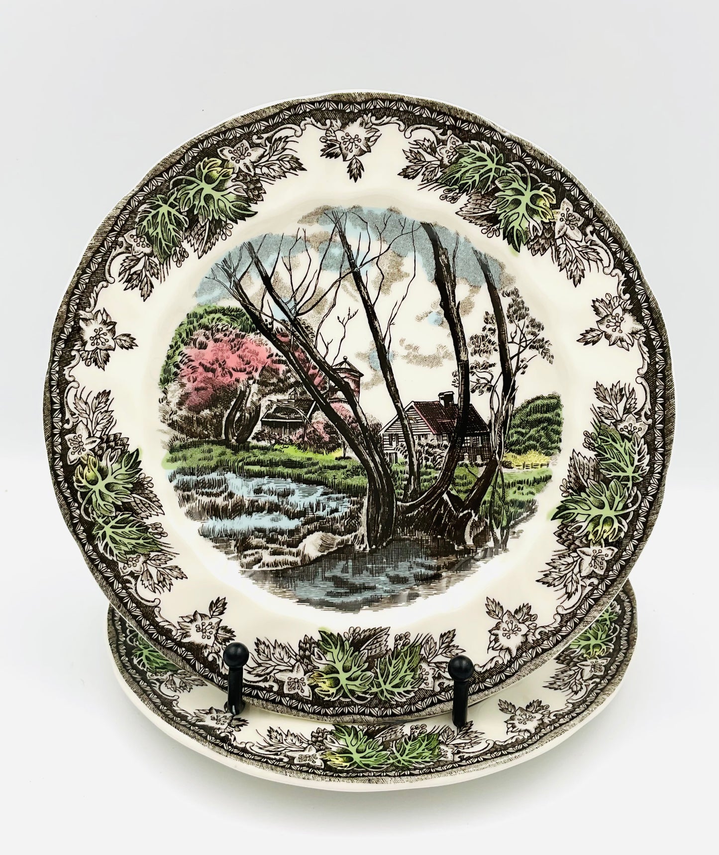Johnson Bros Friendly Village “Willow By the Brook” Salad Plates