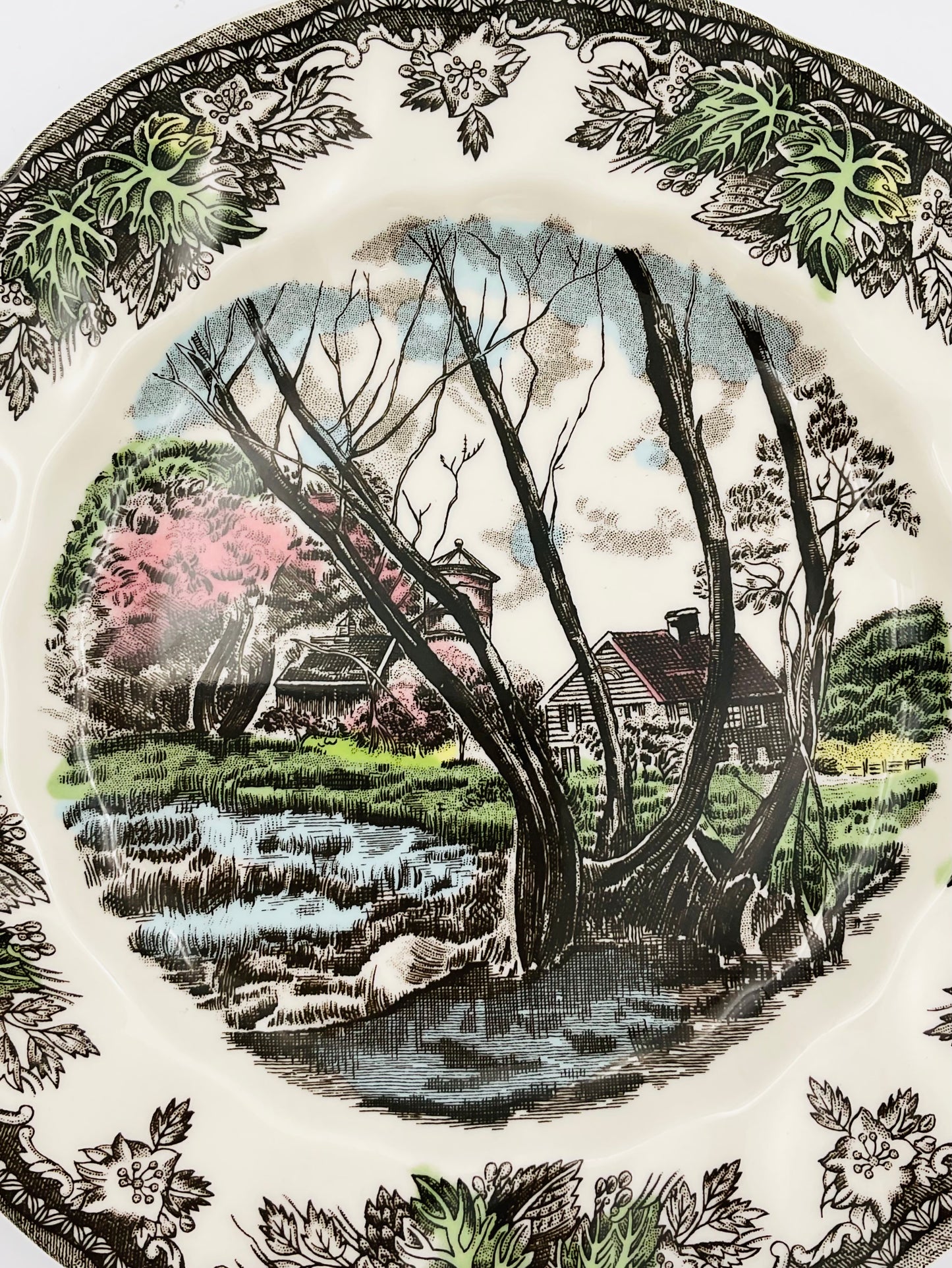 Johnson Bros Friendly Village “Willow By the Brook” Salad Plates