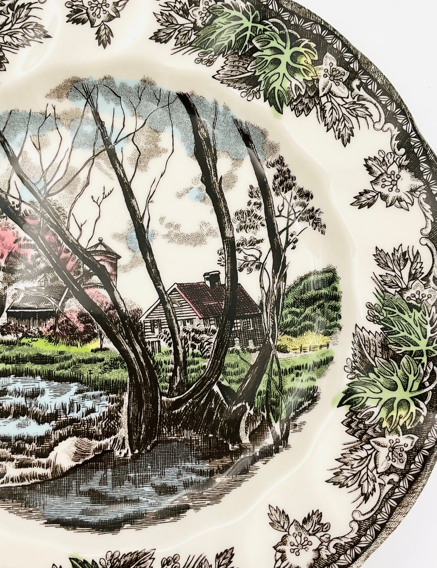 Johnson Bros Friendly Village “Willow By the Brook” Salad Plates