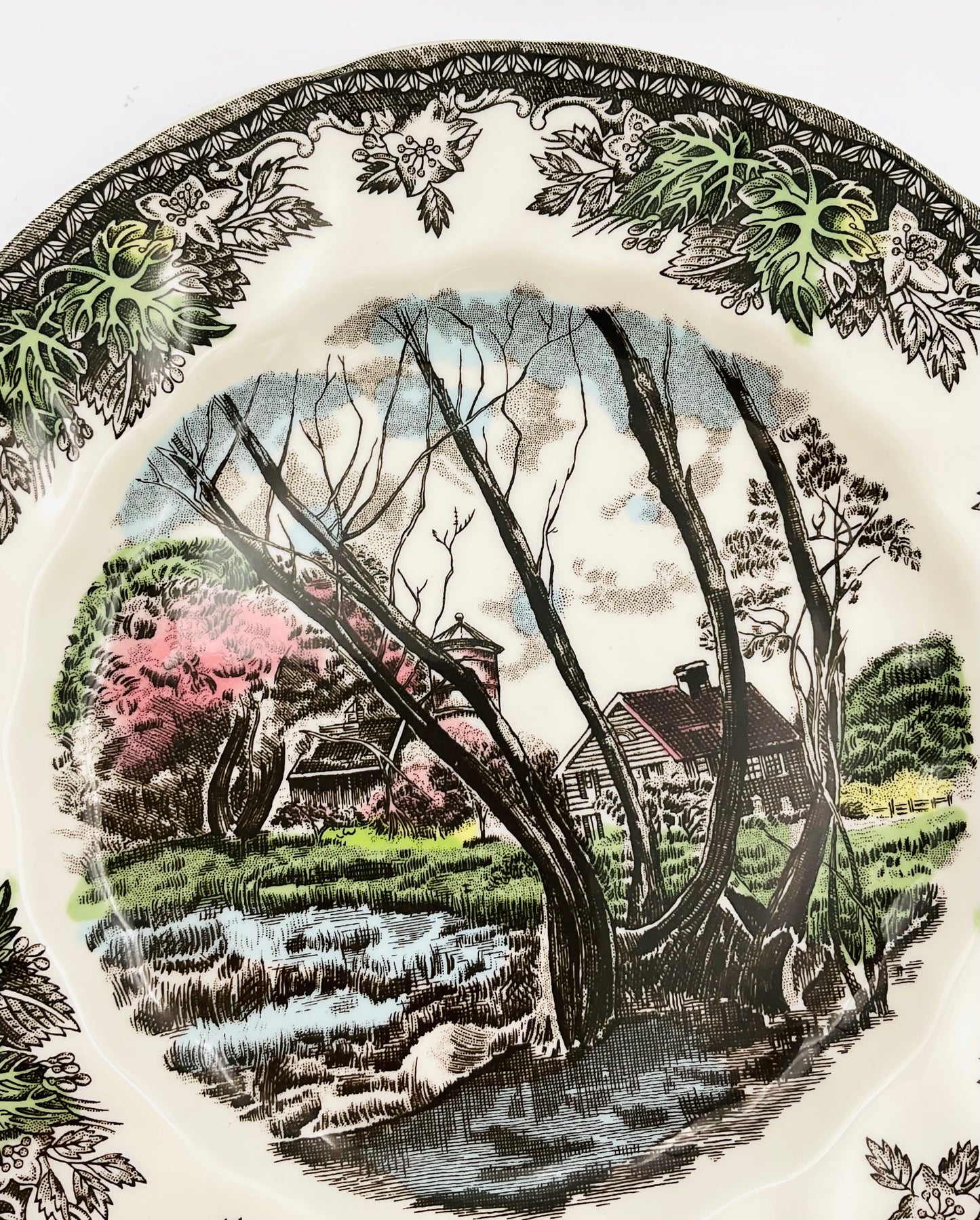 Johnson Bros Friendly Village “Willow By the Brook” Salad Plates
