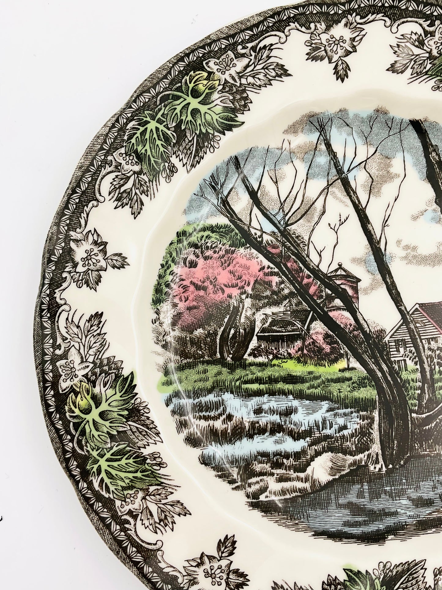 Johnson Bros Friendly Village “Willow By the Brook” Salad Plates
