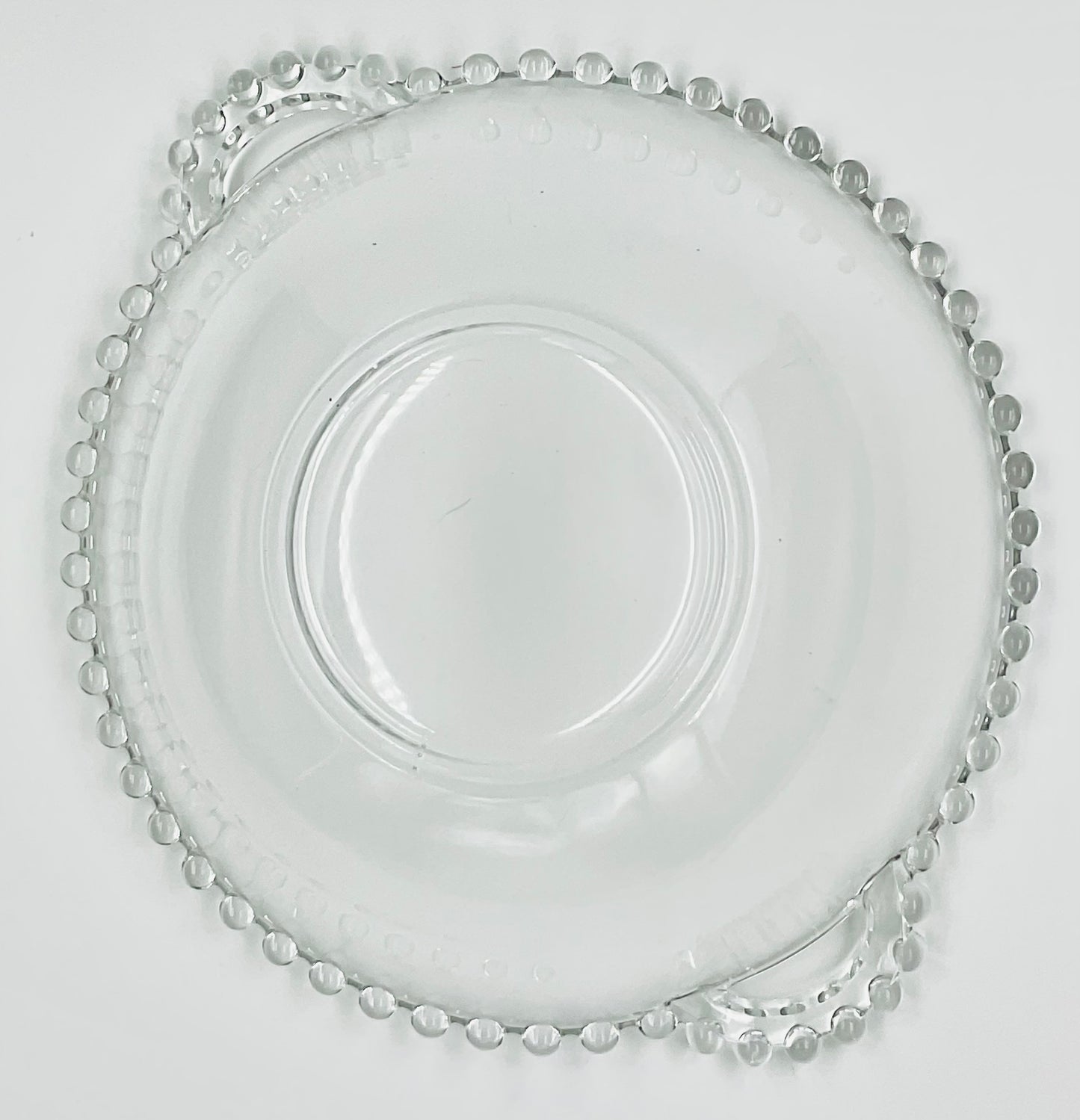 Vintage Imperial Glass Candlewick Serving Bowl - 11”