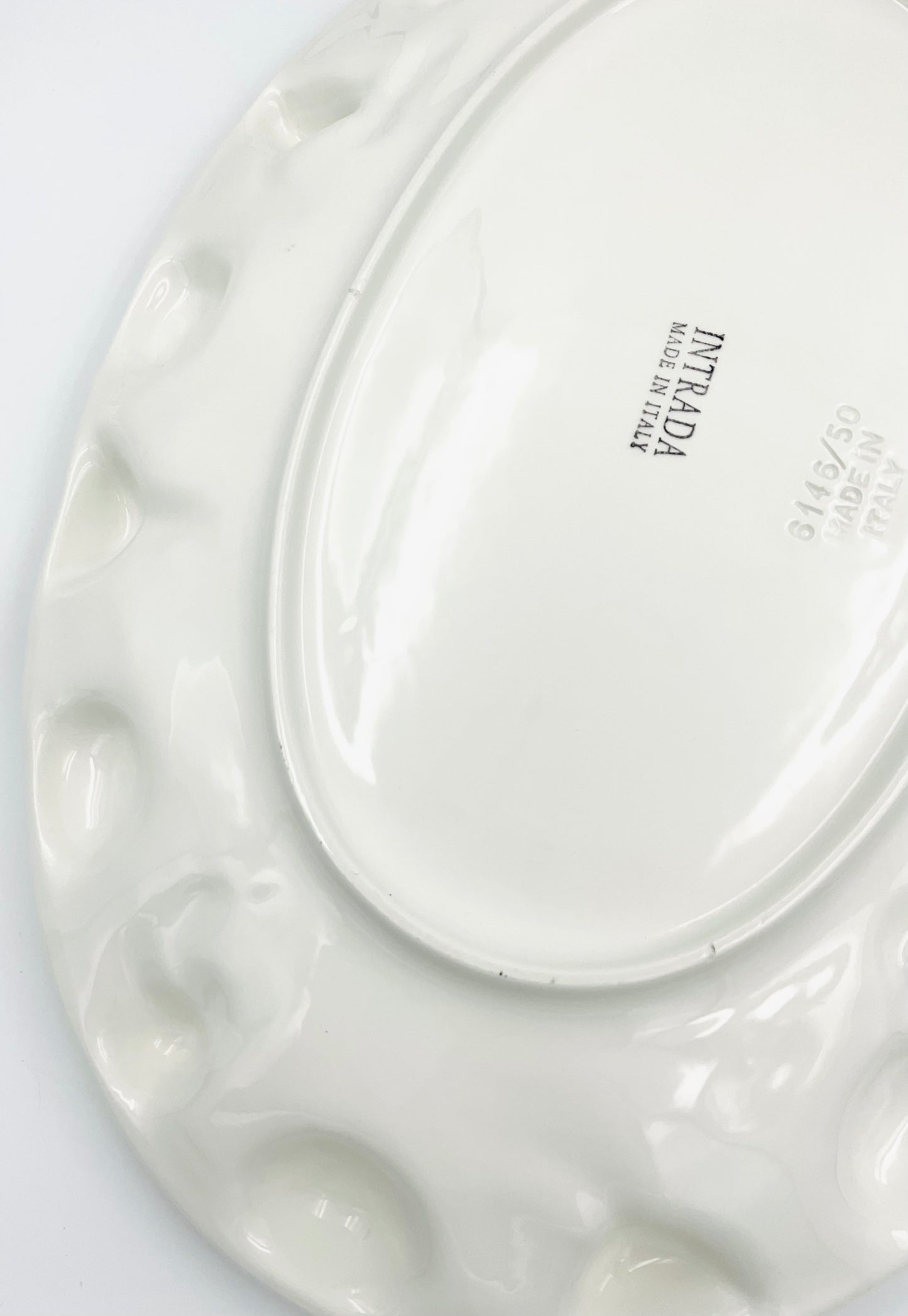 Vintage Intrada Italy Aglio Garlic Platter