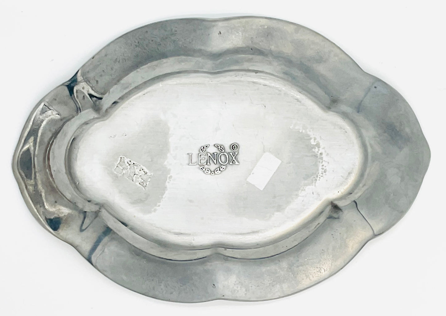 Vintage Lenox Butler's Pantry 9" Metal Serving Tray