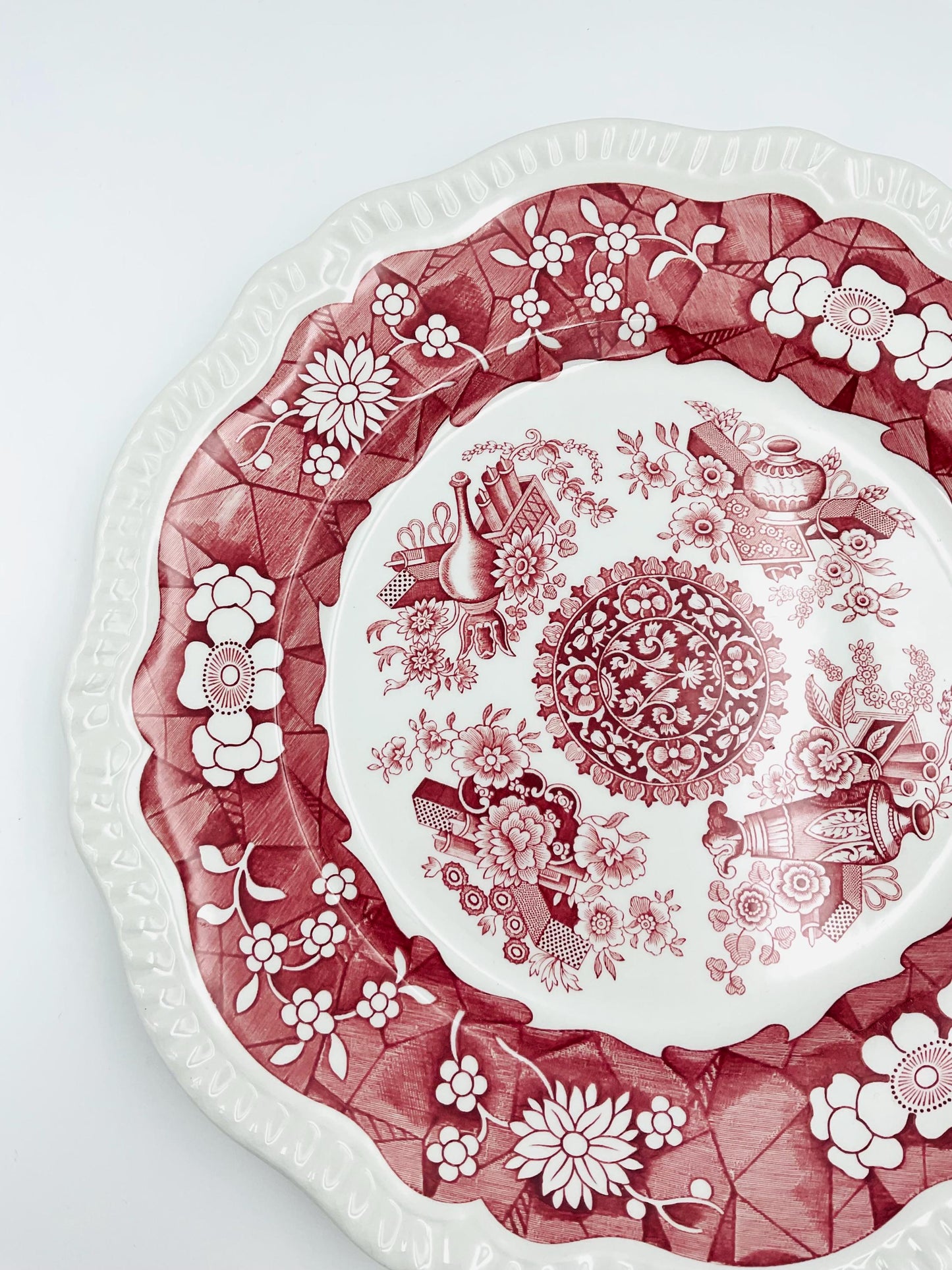 Vintage Spode Regency ‘Trophies’ Archive Collection Plate