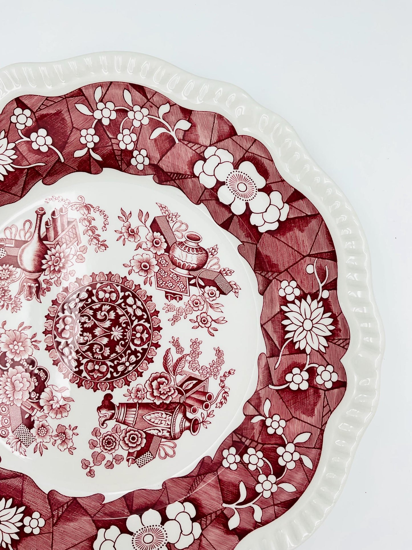Vintage Spode Regency ‘Trophies’ Archive Collection Plate