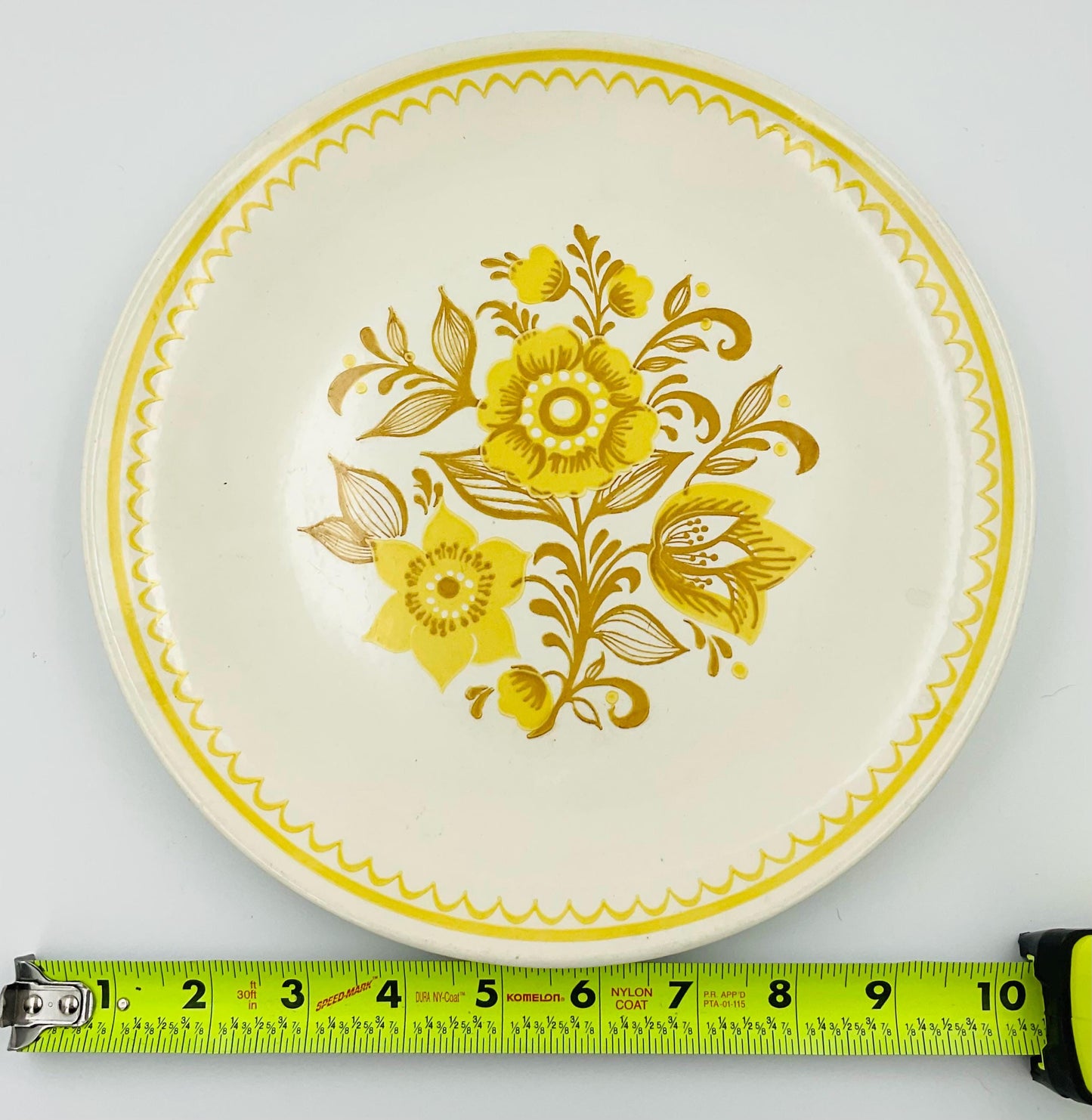 Vintage Royal China Cavalier Iron Stone Dinner Plate in Jubilee Pattern