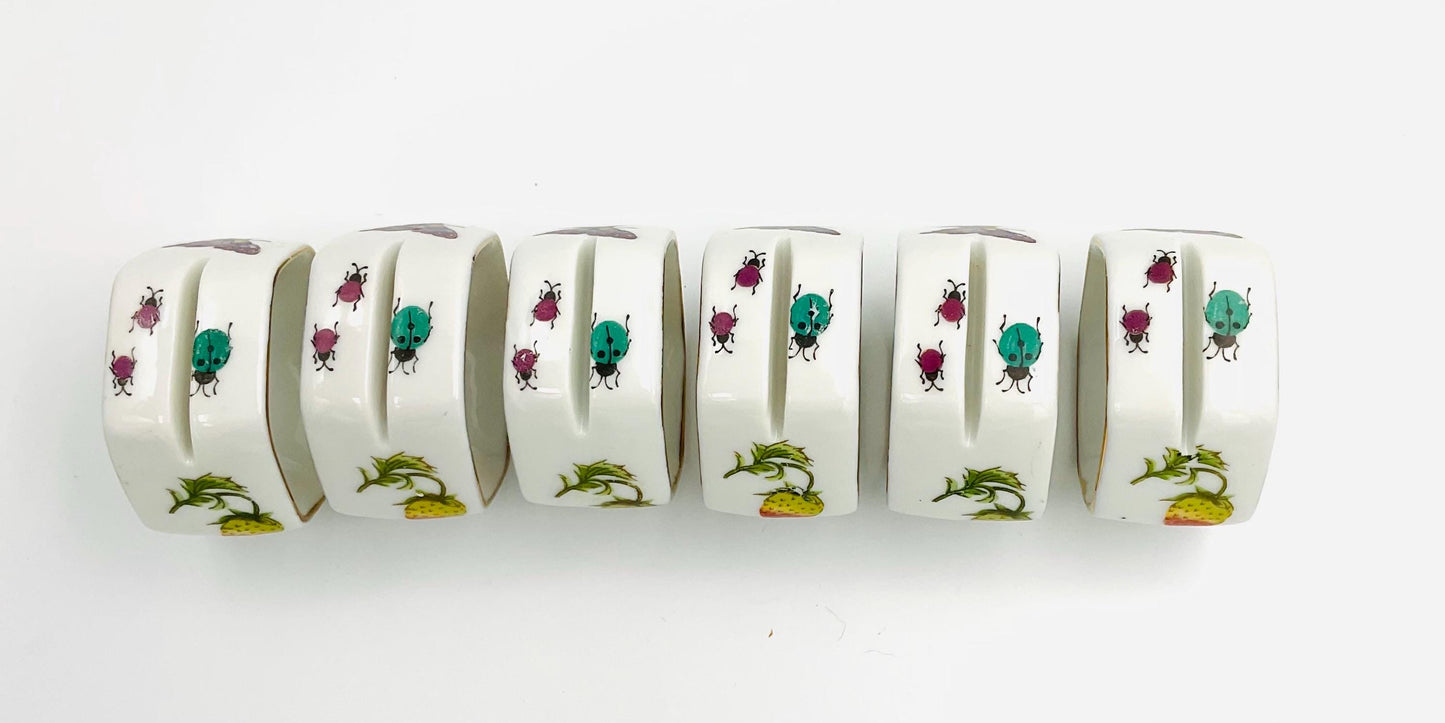 Vintage Ardalt Napkin Rings / Place Card Holder Made in Japan