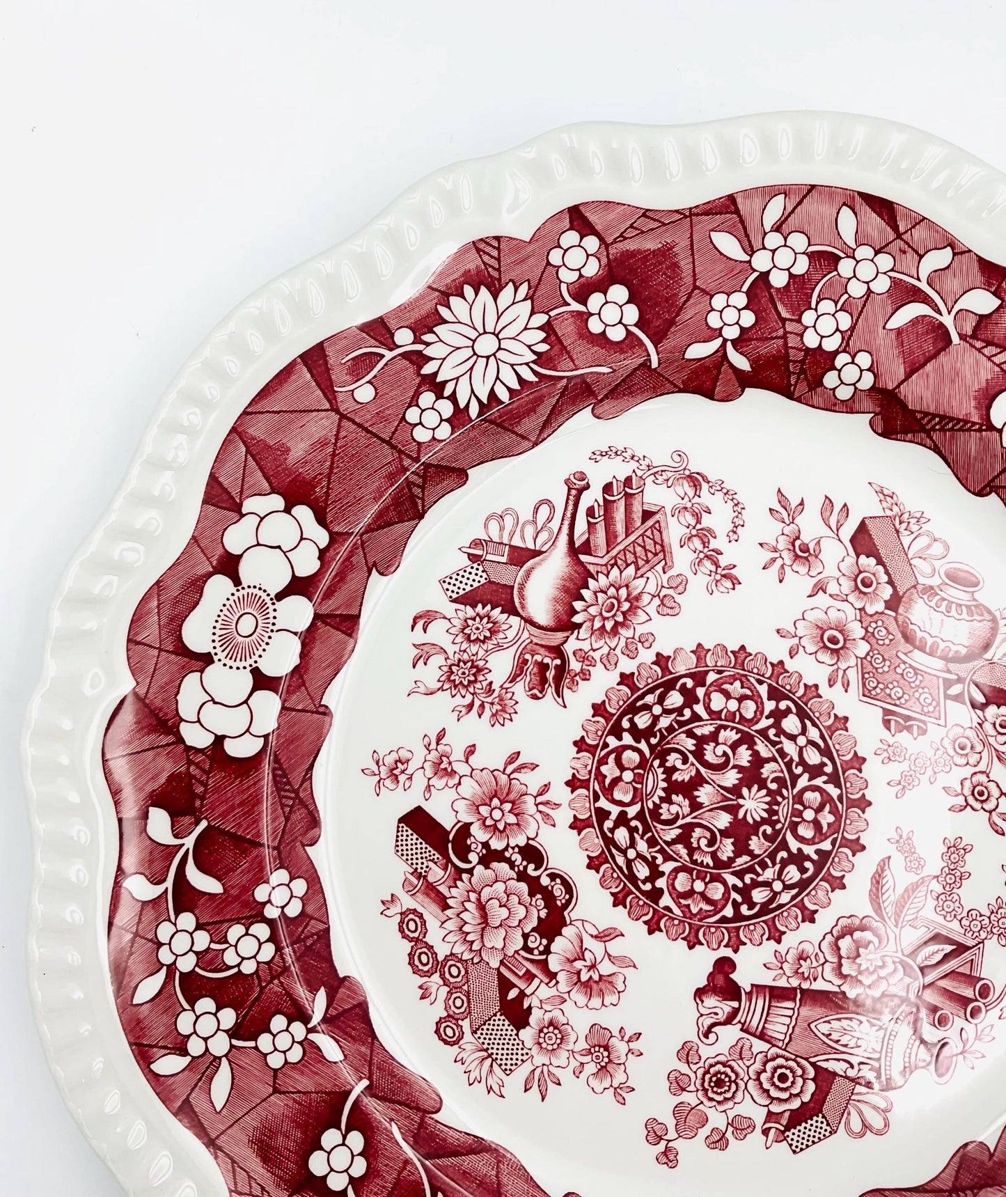 Vintage Spode Regency ‘Trophies’ Archive Collection Plate