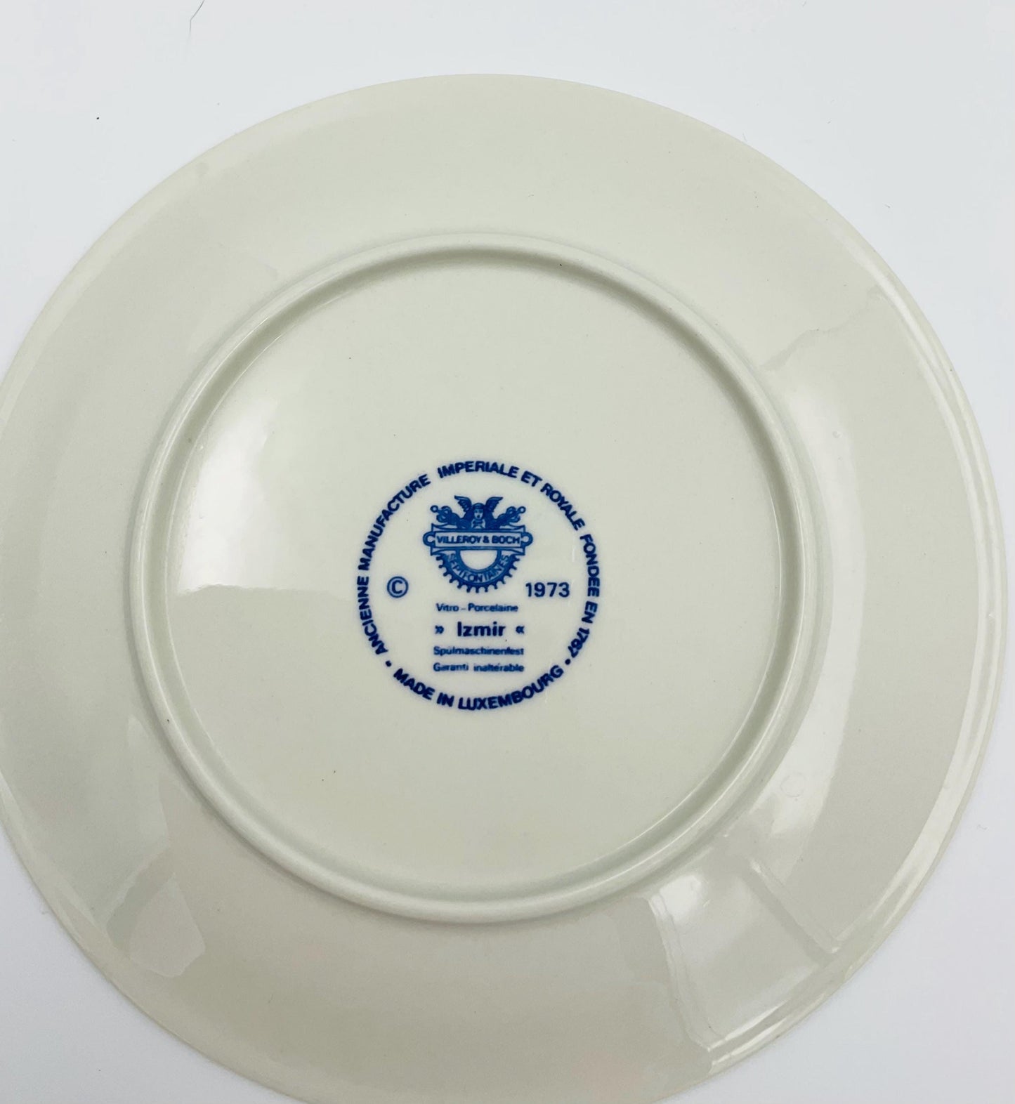 Vintage Villeroy & Bosch Izmir Pattern 6” Plate