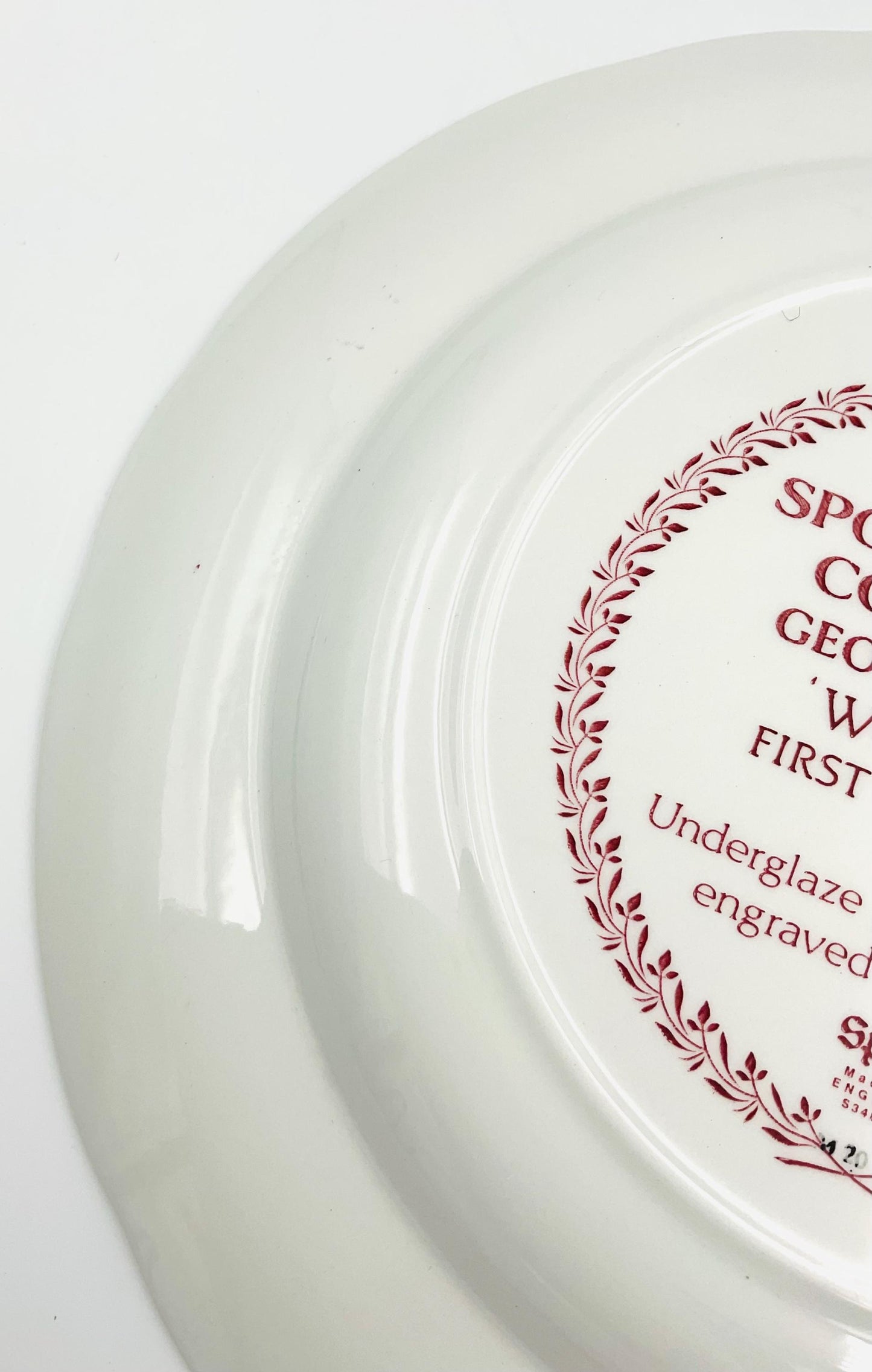 Vintage Spode Georgian Series ‘Woodman’ Archive Collection Plate