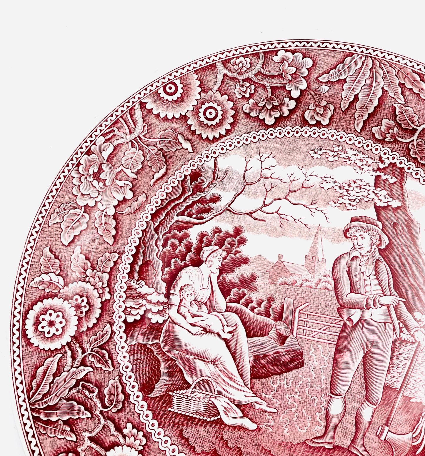 Vintage Spode Georgian Series ‘Woodman’ Archive Collection Plate