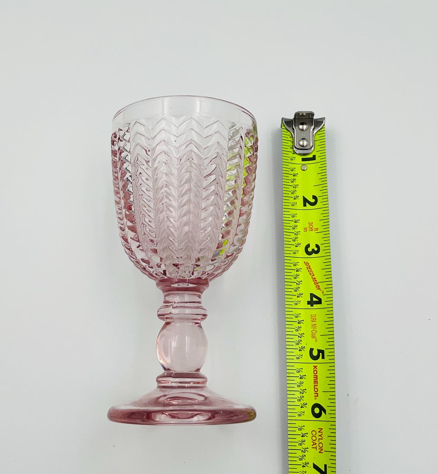 Godinger Pink Twill Goblet