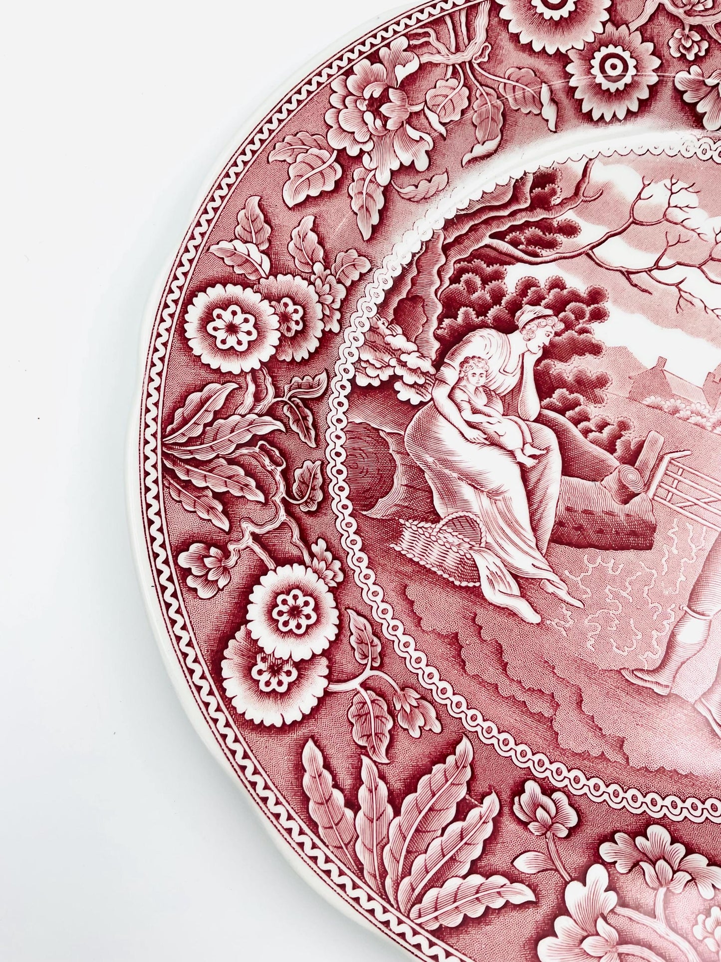 Vintage Spode Georgian Series ‘Woodman’ Archive Collection Plate