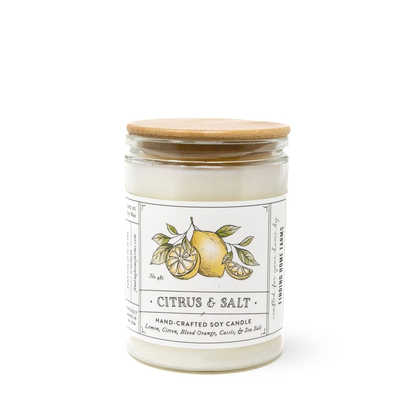 Citrus & Salt | Hand Poured Soy Candle
