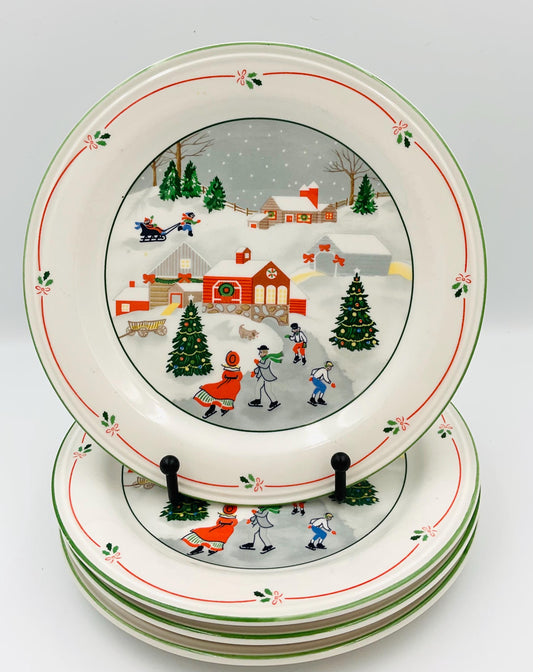 Sango Silent Night Salad Plate