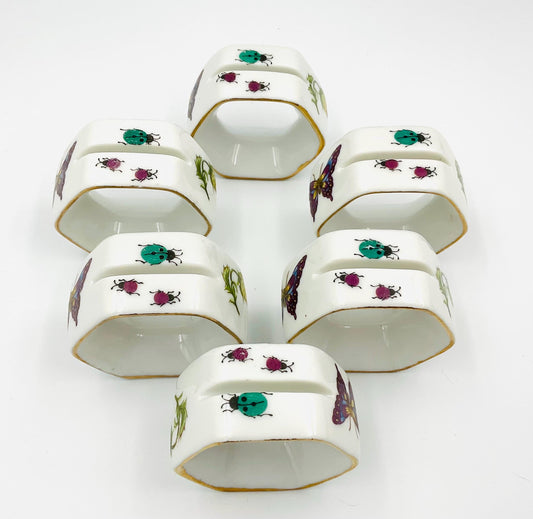 Vintage Ardalt Napkin Rings / Place Card Holder Made in Japan