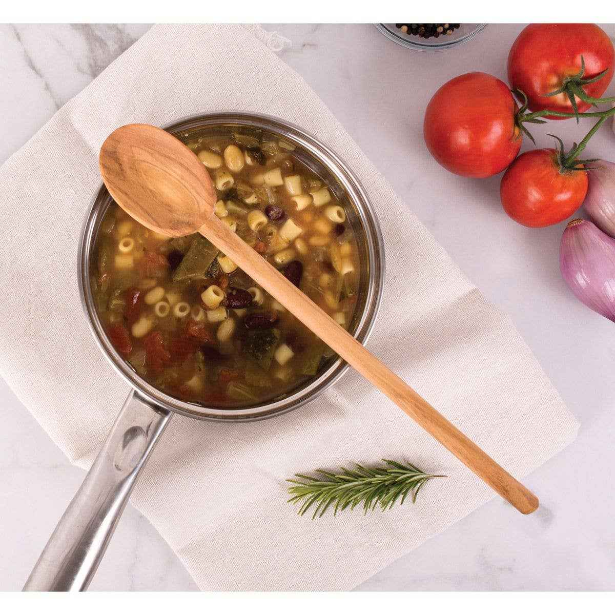 Eddingtons Italian Olive Wood Spoon, 12in