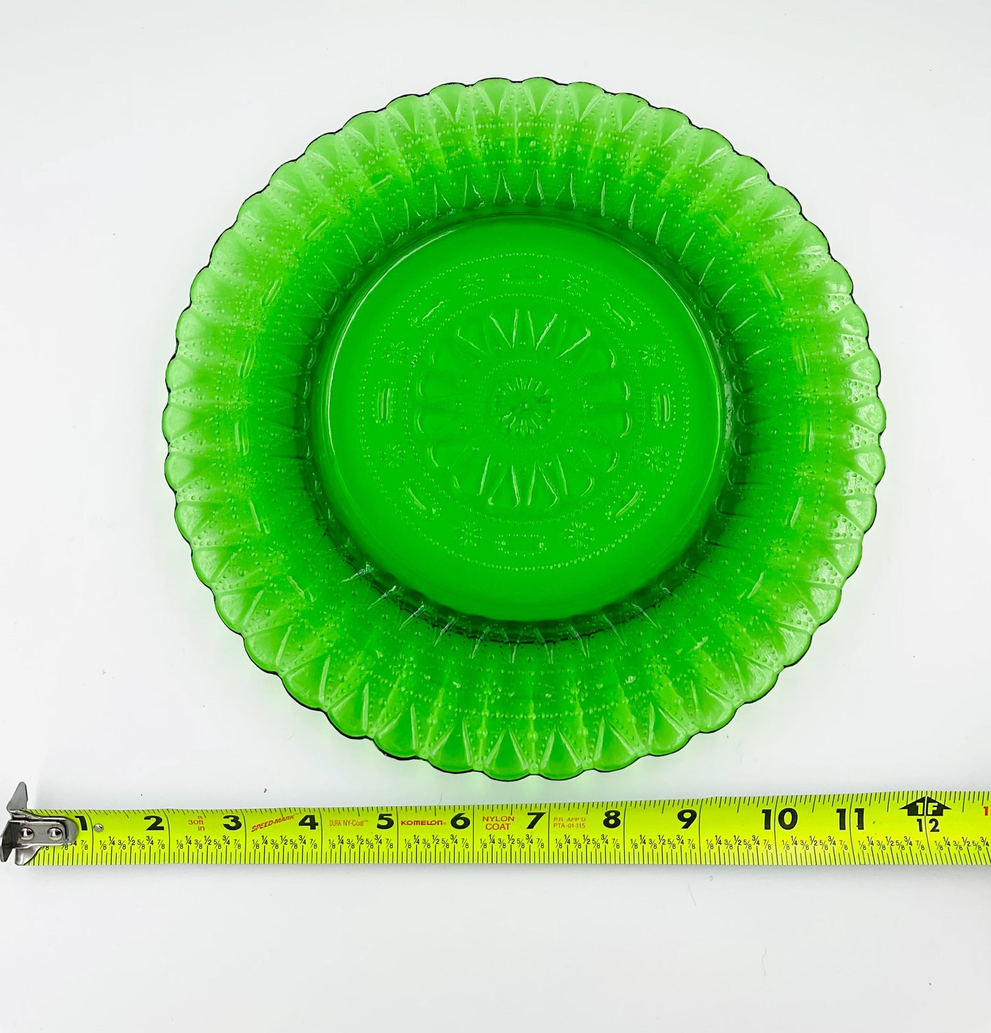 Vintage Kemple Wheaton Green Dinner Plate
