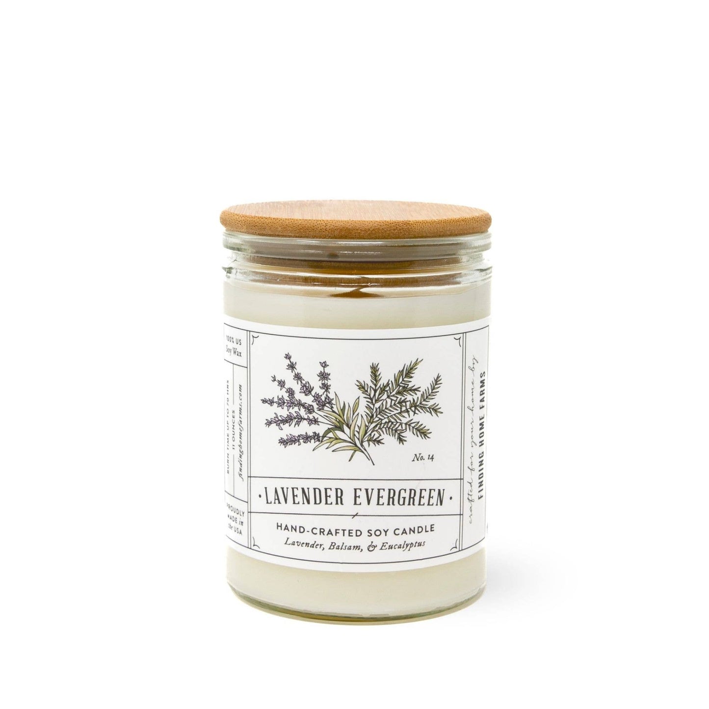 Lavender Evergreen | Hand-Poured Soy Candle