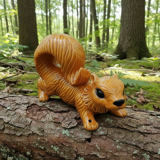 Vintage Ceramic Decorative Squirrel