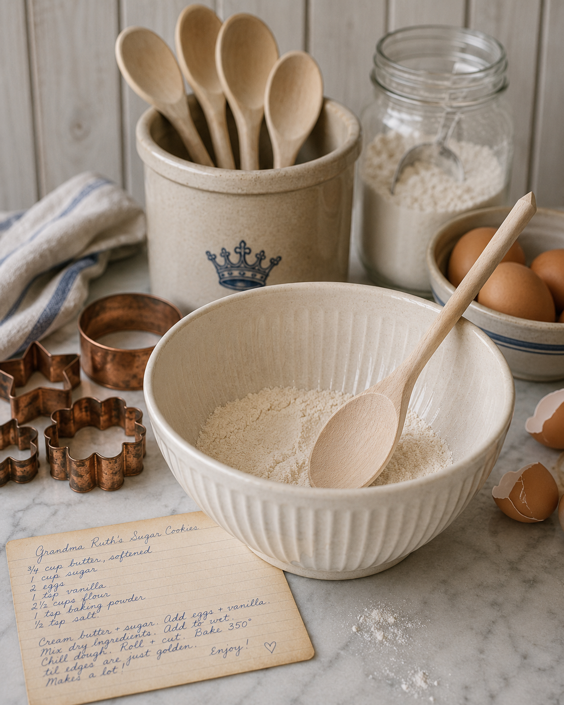HIC Kitchen Beechwood Cooking Spoon | FSC-Certified Wood 12"