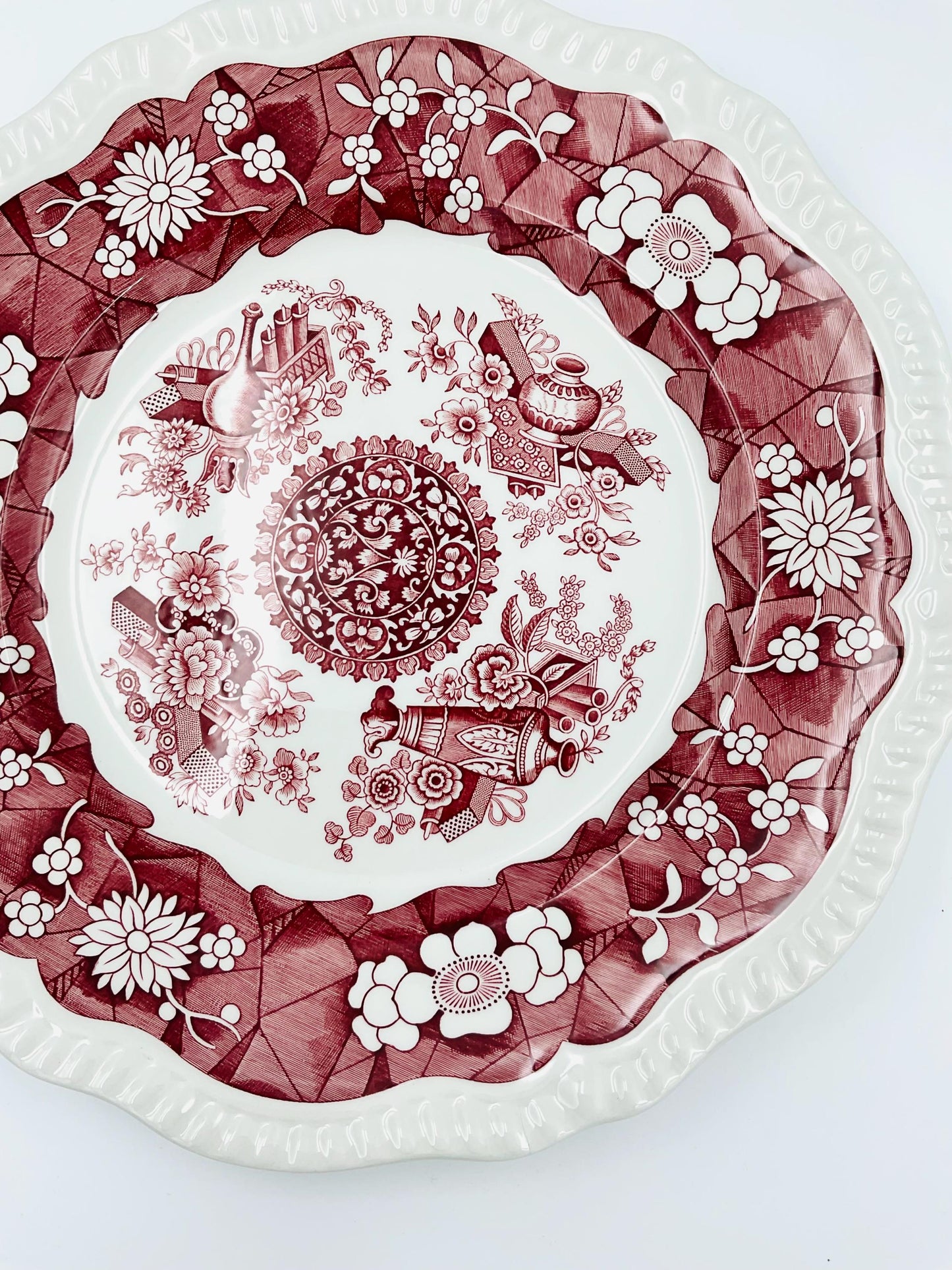 Vintage Spode Regency ‘Trophies’ Archive Collection Plate