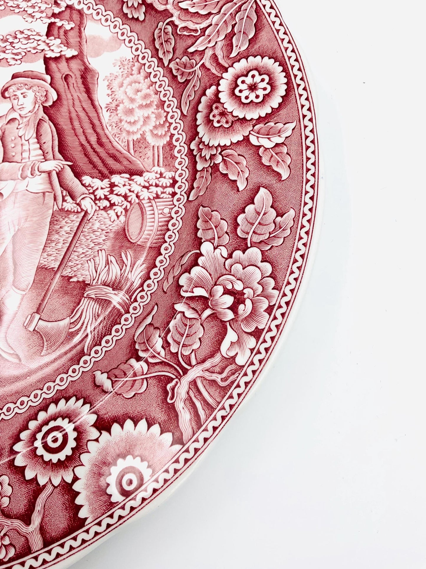 Vintage Spode Georgian Series ‘Woodman’ Archive Collection Plate