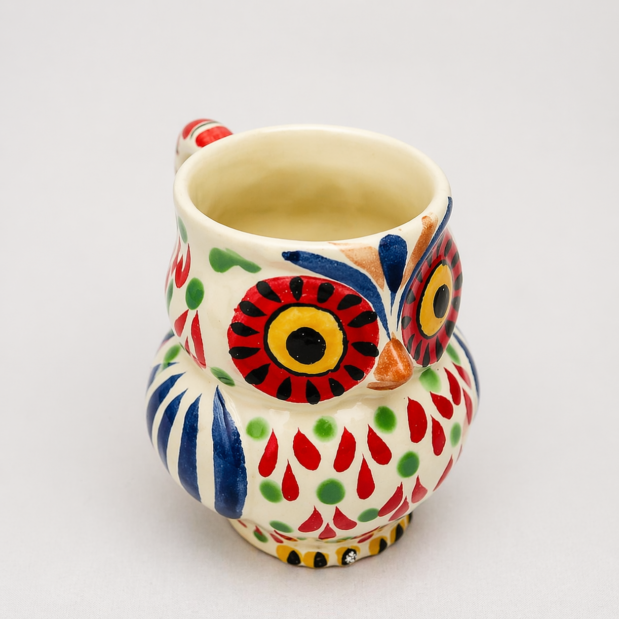 Anthropologie Gorky Gonzalez Owl Coffee Mug